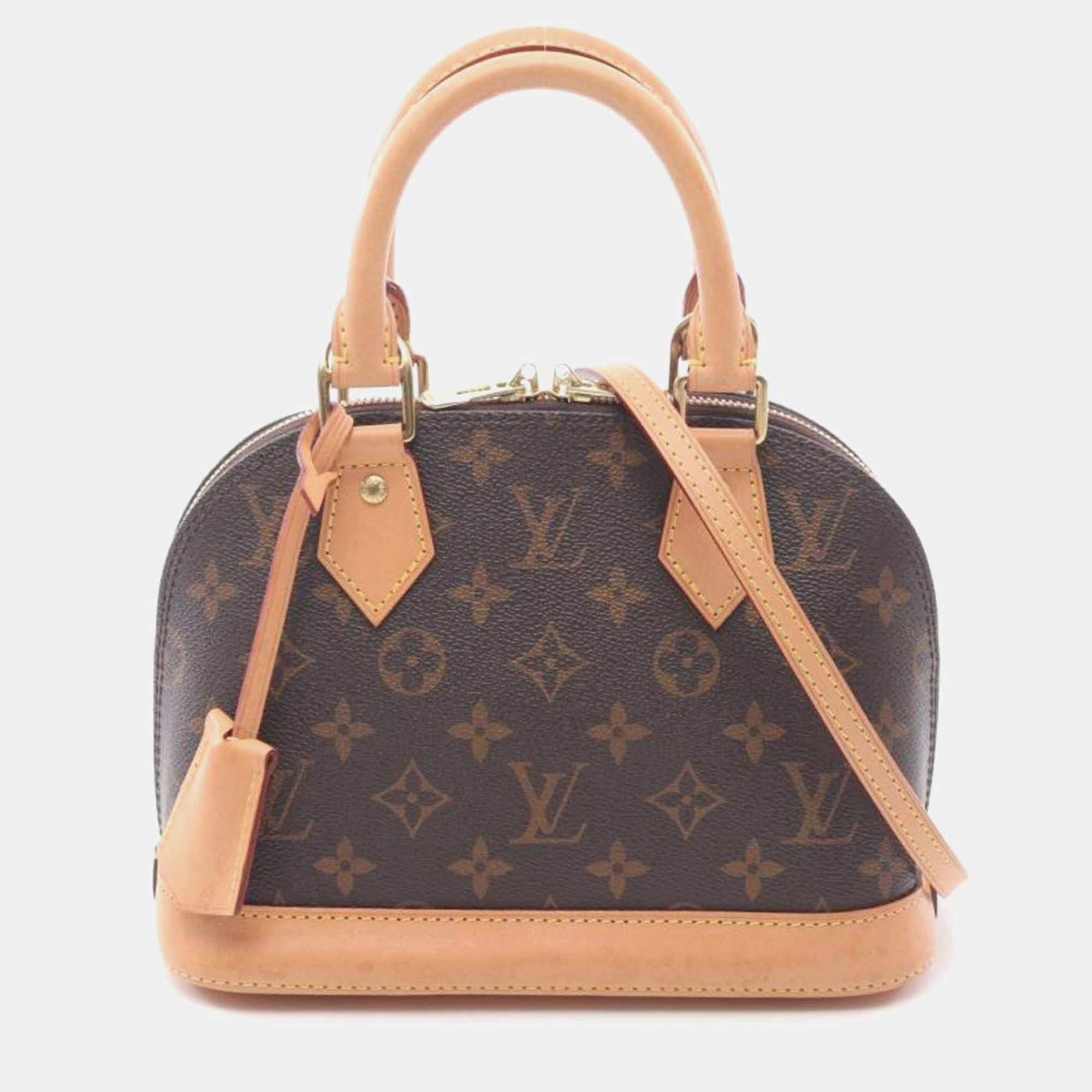 Pre Owned Louis Vuitton Alma Bb Monogram