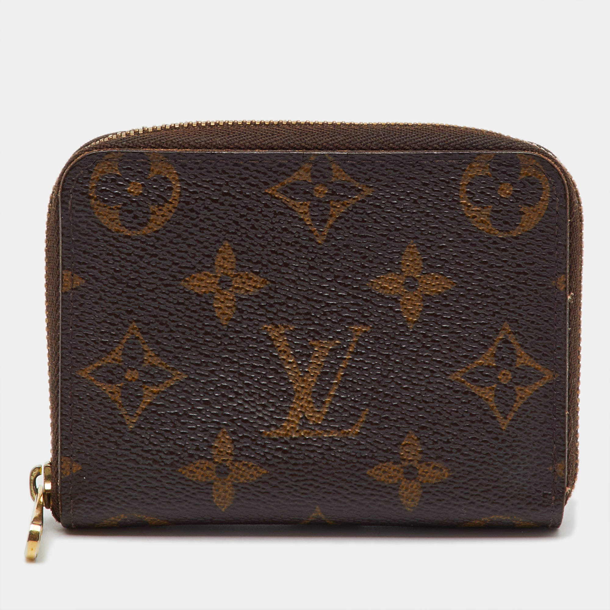 Pre Owned Louis Vuitton Monogram Canvas Zippy Coin Purse