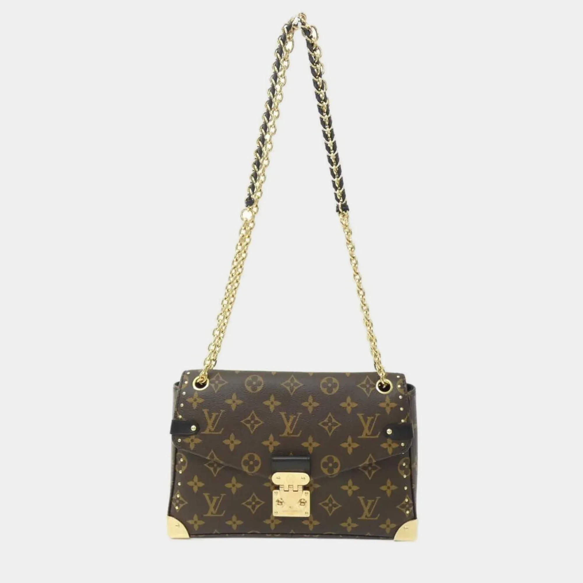 مملوكة مسبقًا Louis Vuitton Trunkie Brown Monogram Coated Canvas Shoulder Bag