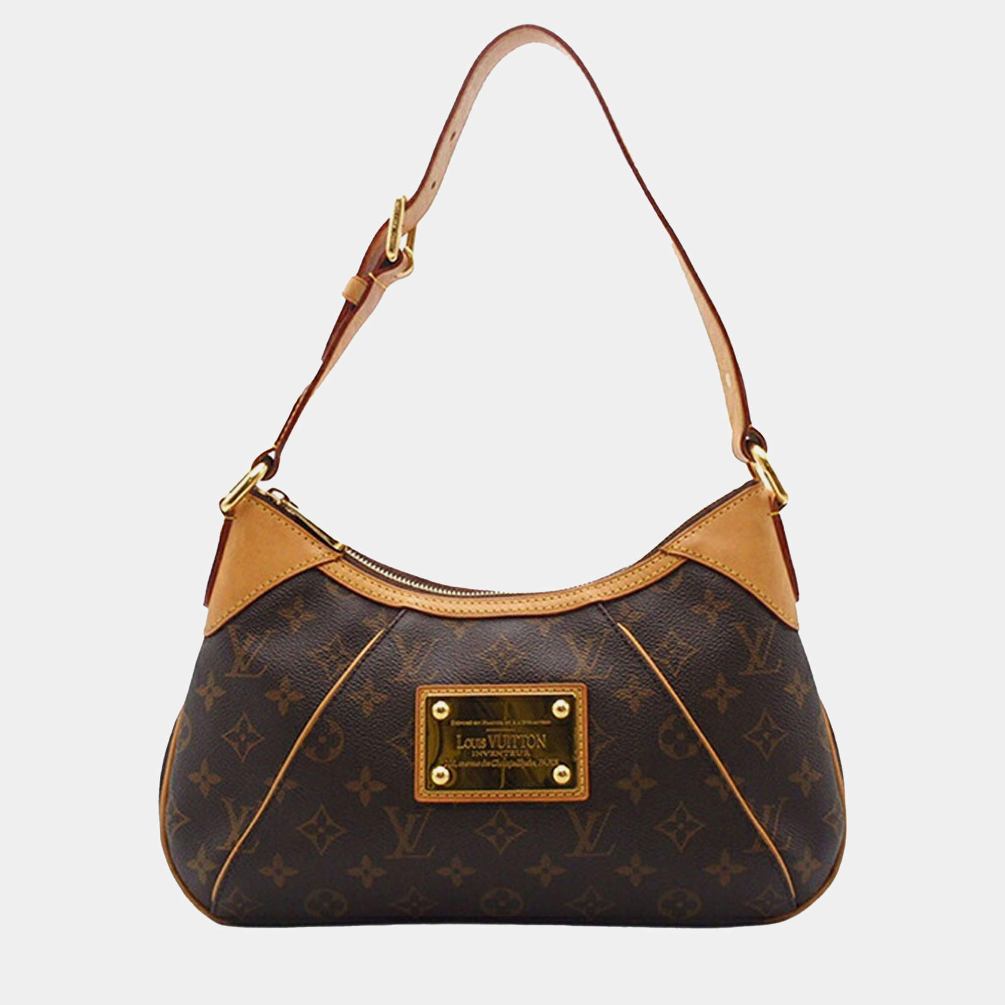 Pre Owned Louis Vuitton Brown Monogram Thames PM