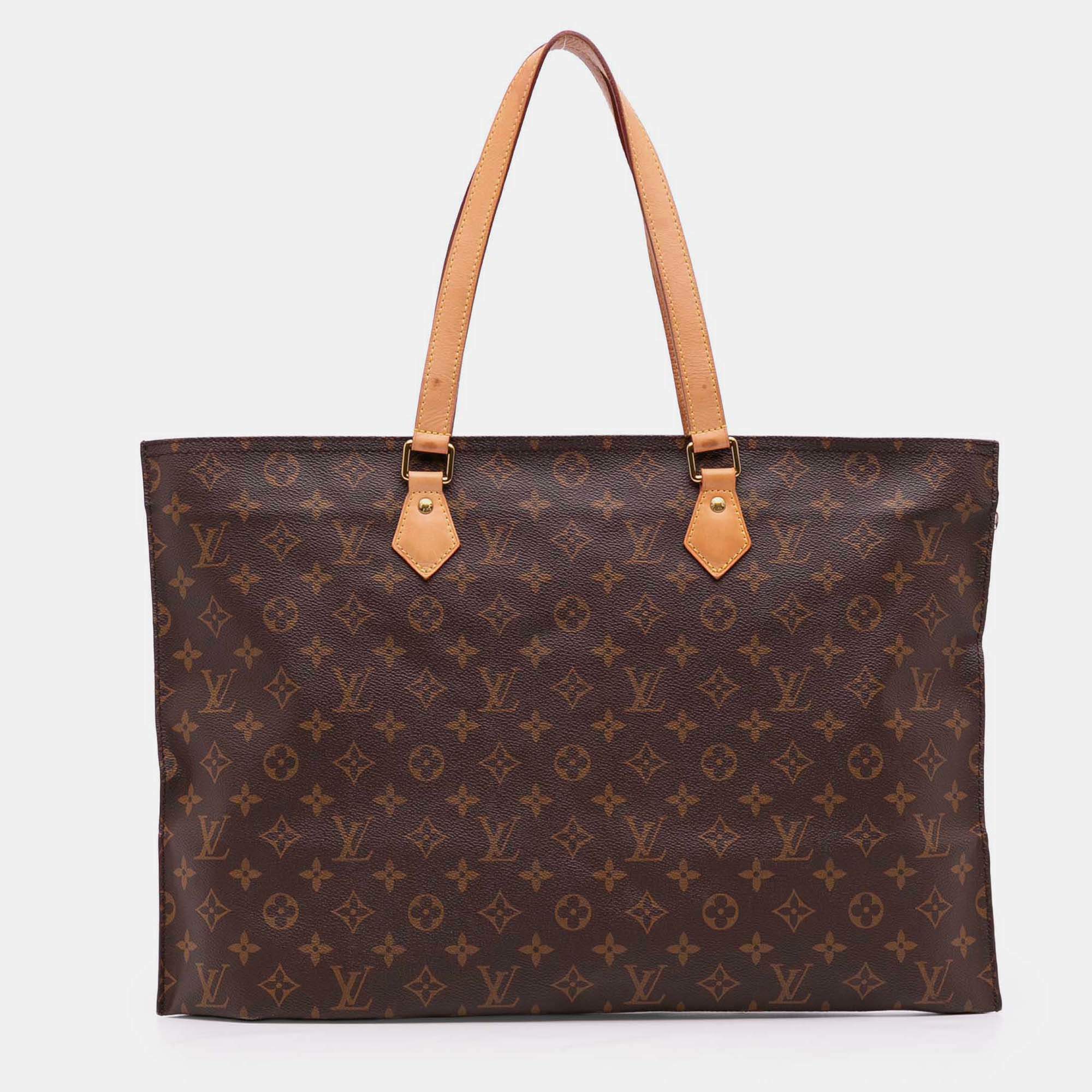 Pre Owned Louis Vuitton Brown Monogram All-In PM
