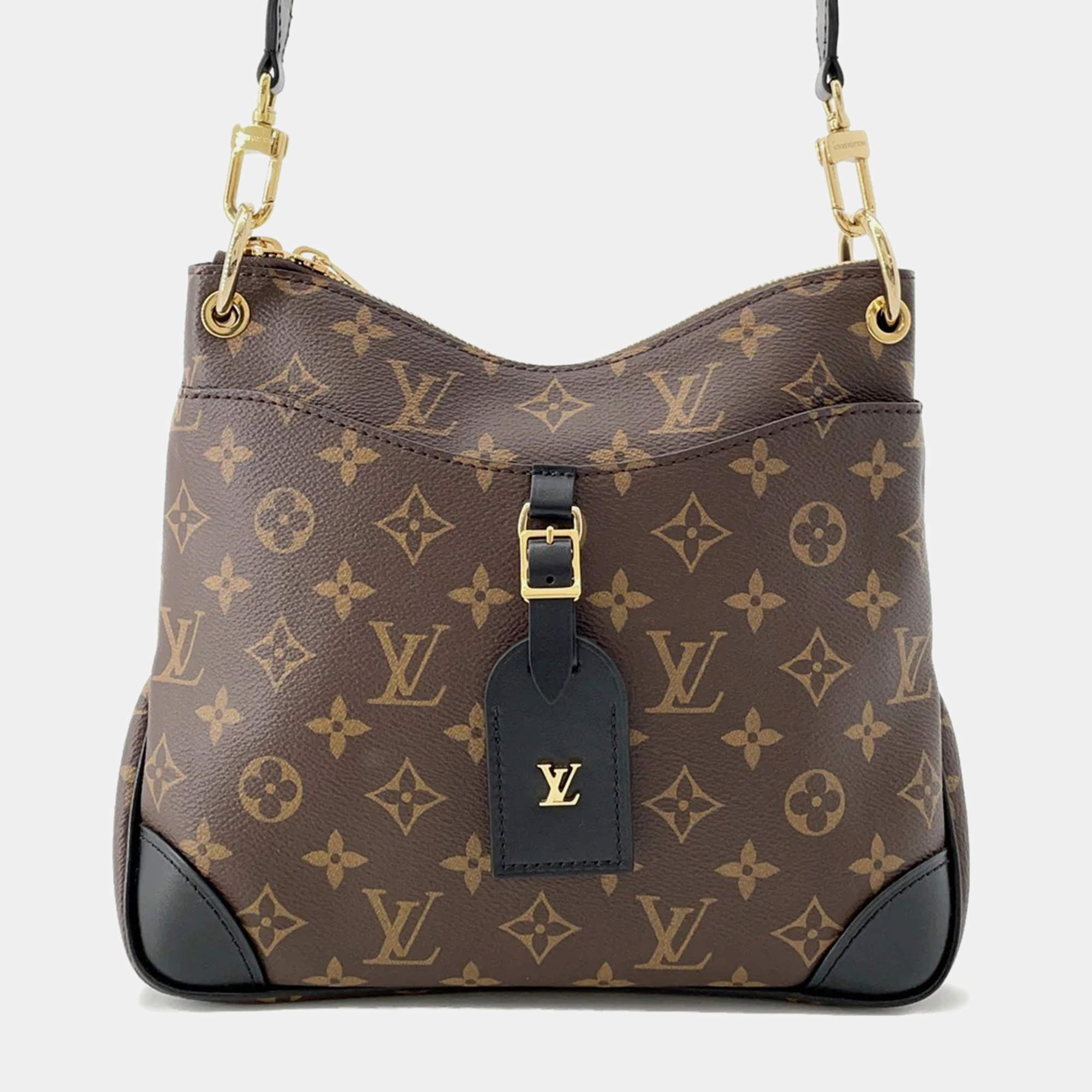 Pre Owned Louis Vuitton PM Odeon Noir Monogram Bag