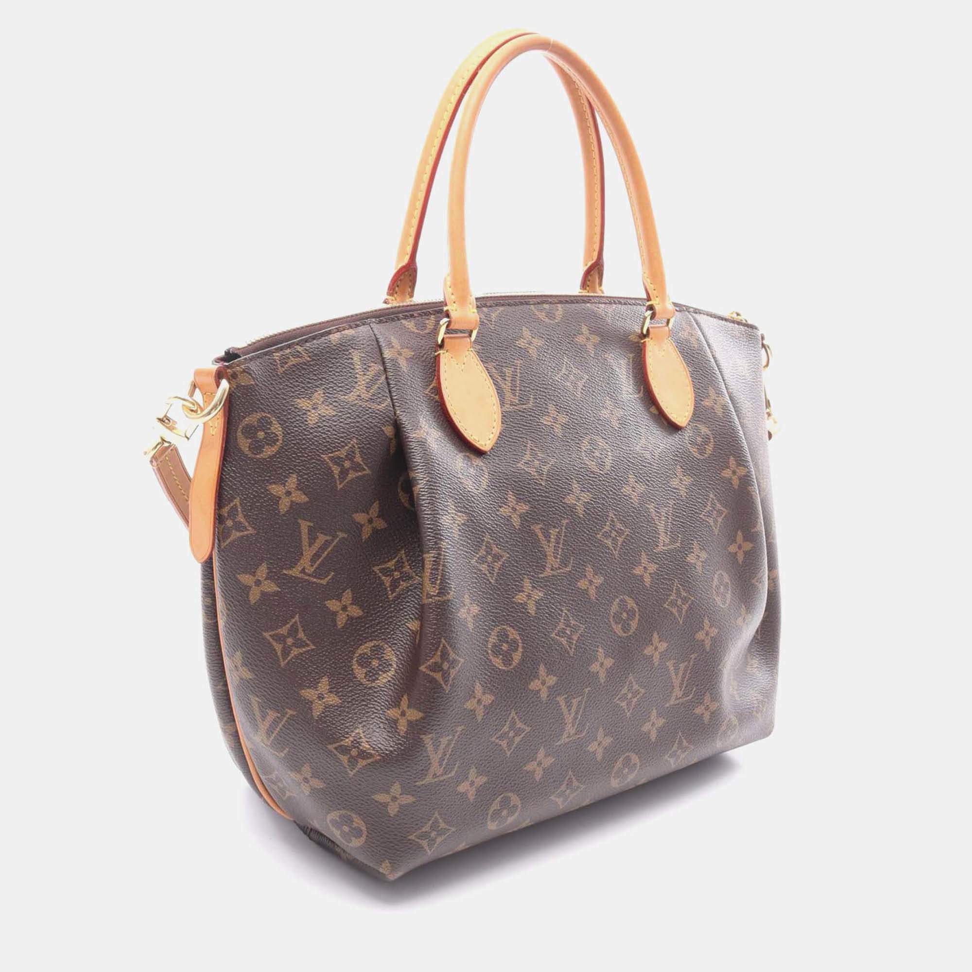 Pre Owned Louis Vuitton Turenne Mm Shoulder Handbag Monogram Canvas