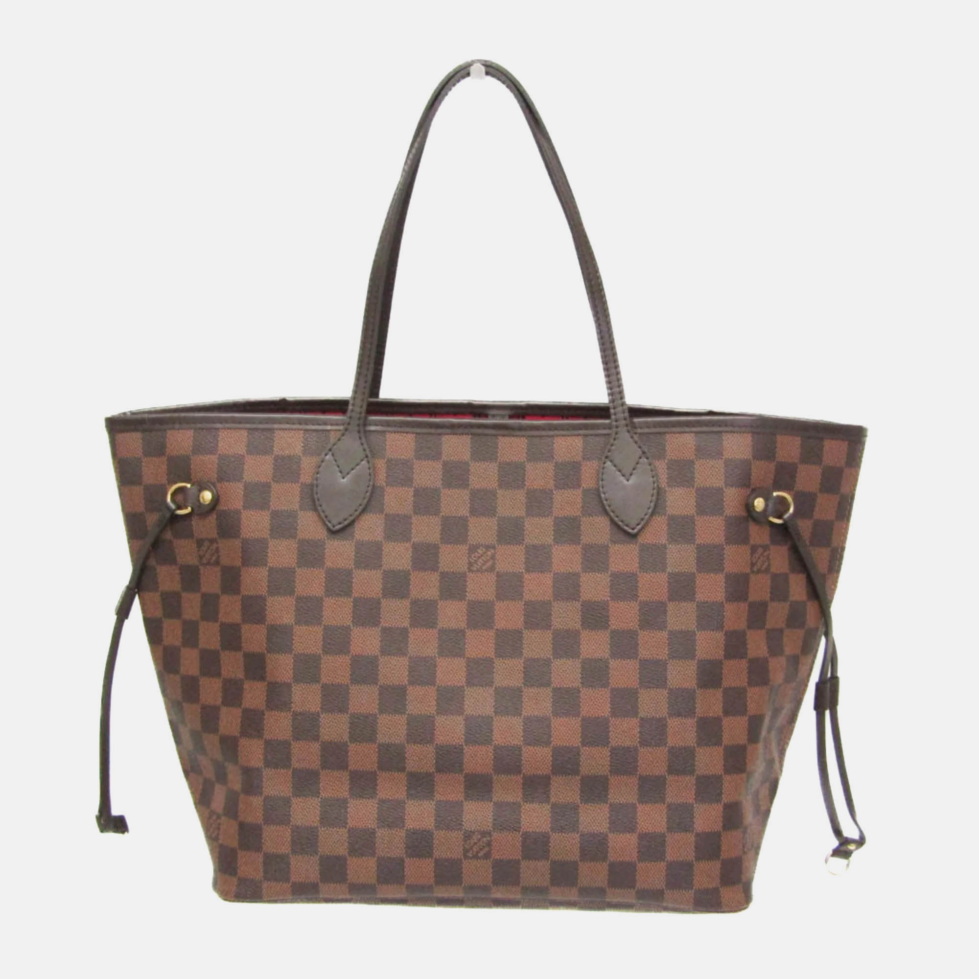 Pre Owned Louis Vuitton Neverfull MM Damier Ebene Canvas Tote Bag