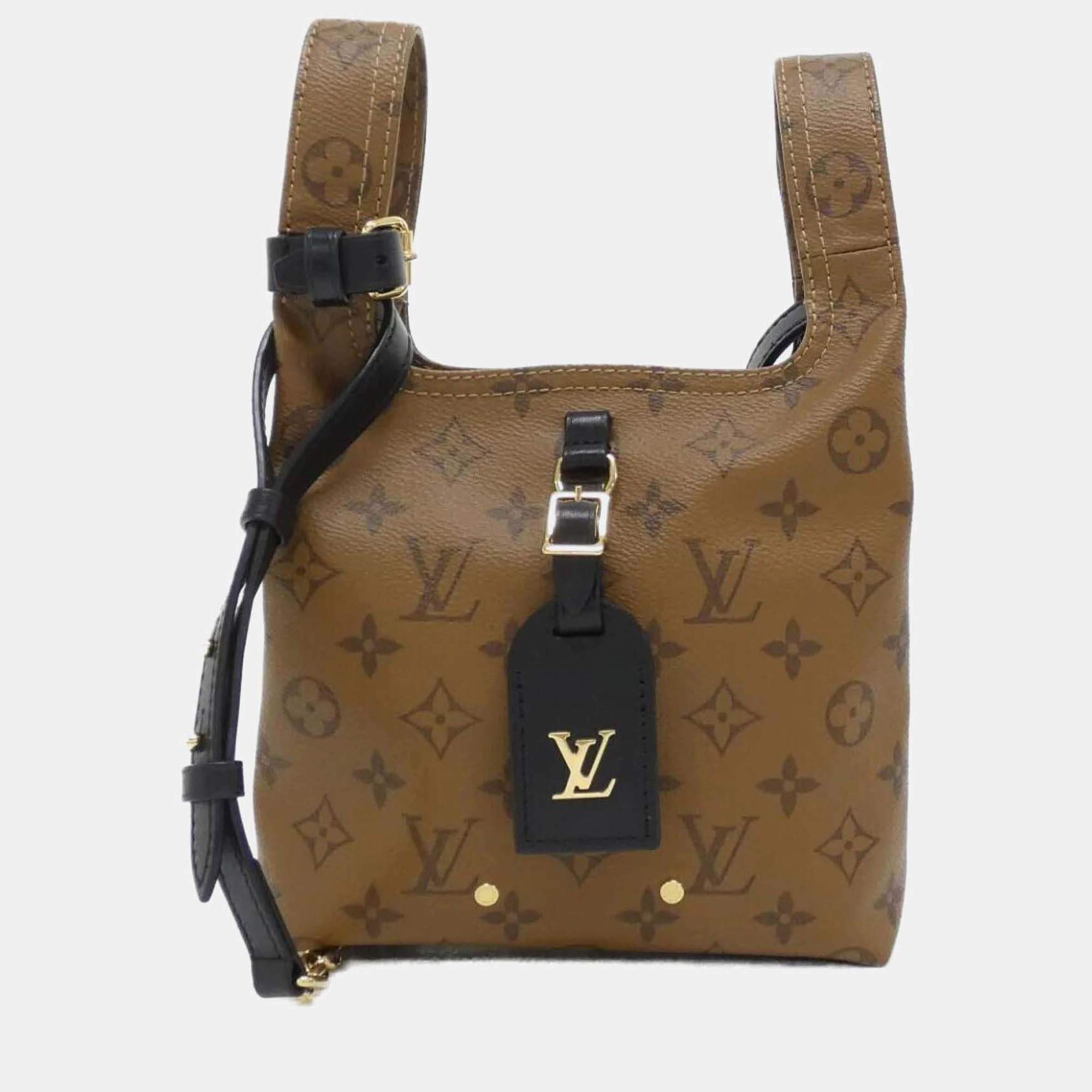 مملوكة مسبقًا Louis Vuitton Atlantis BB Brown Monogram Reverse Canvas Shoulder Bag