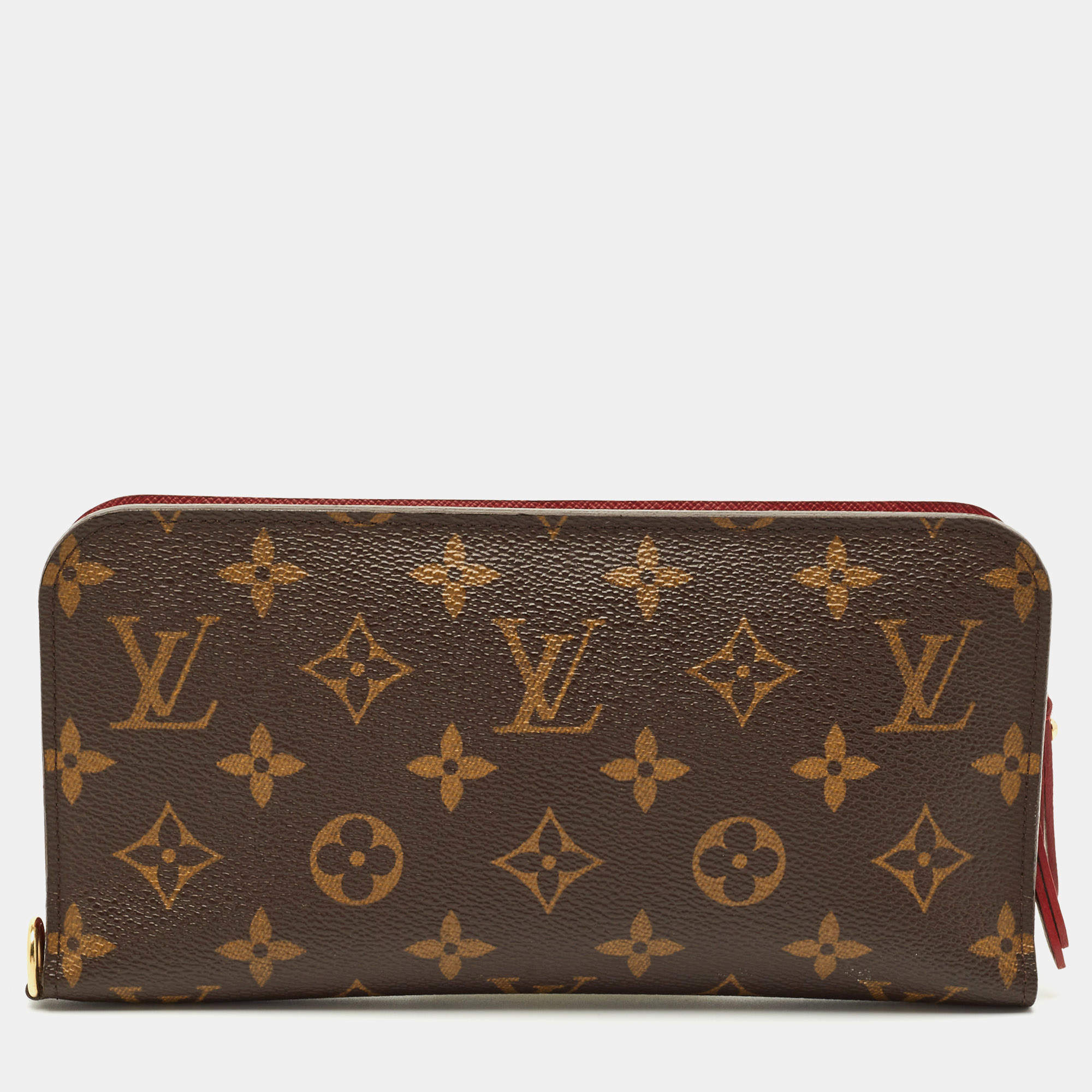 Pre Owned Louis Vuitton Rubis Monogram Canvas Insolite Wallet