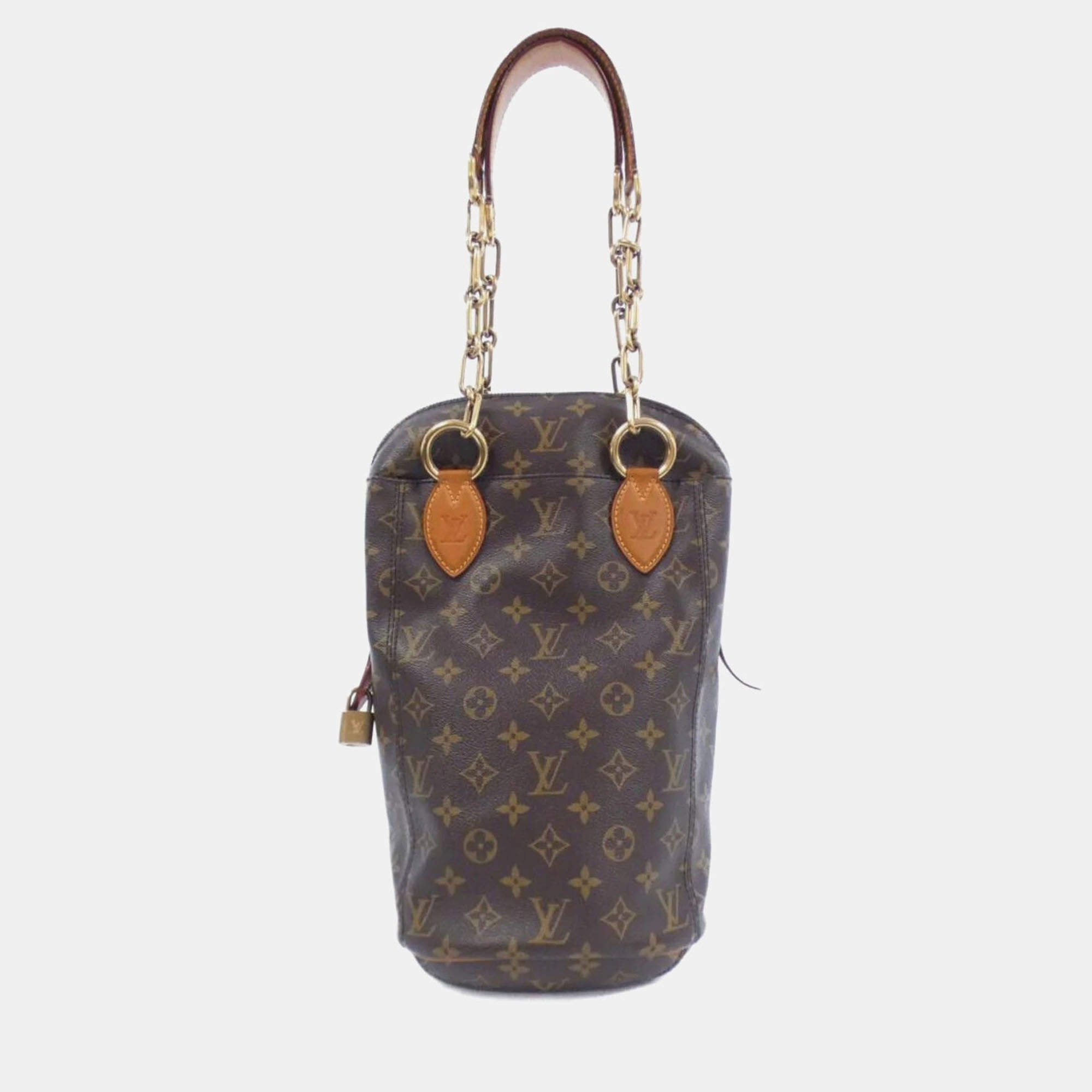 Pre Owned Louis Vuitton Iconoclast Punching Baby Monogram Canvas Shoulder Bag