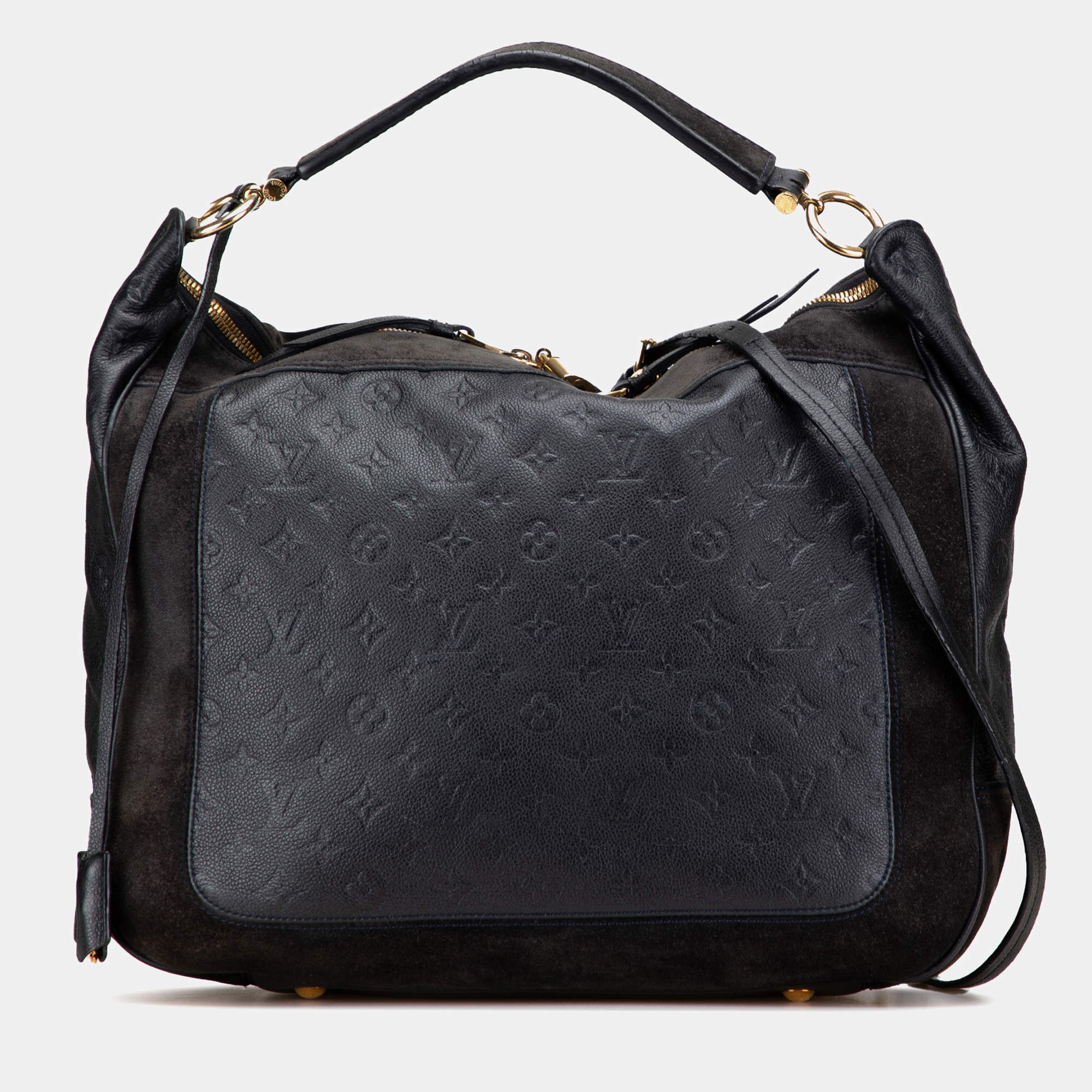 Pre Owned Louis Vuitton Navy Blue Monogram Empreinte Audacieuse GM