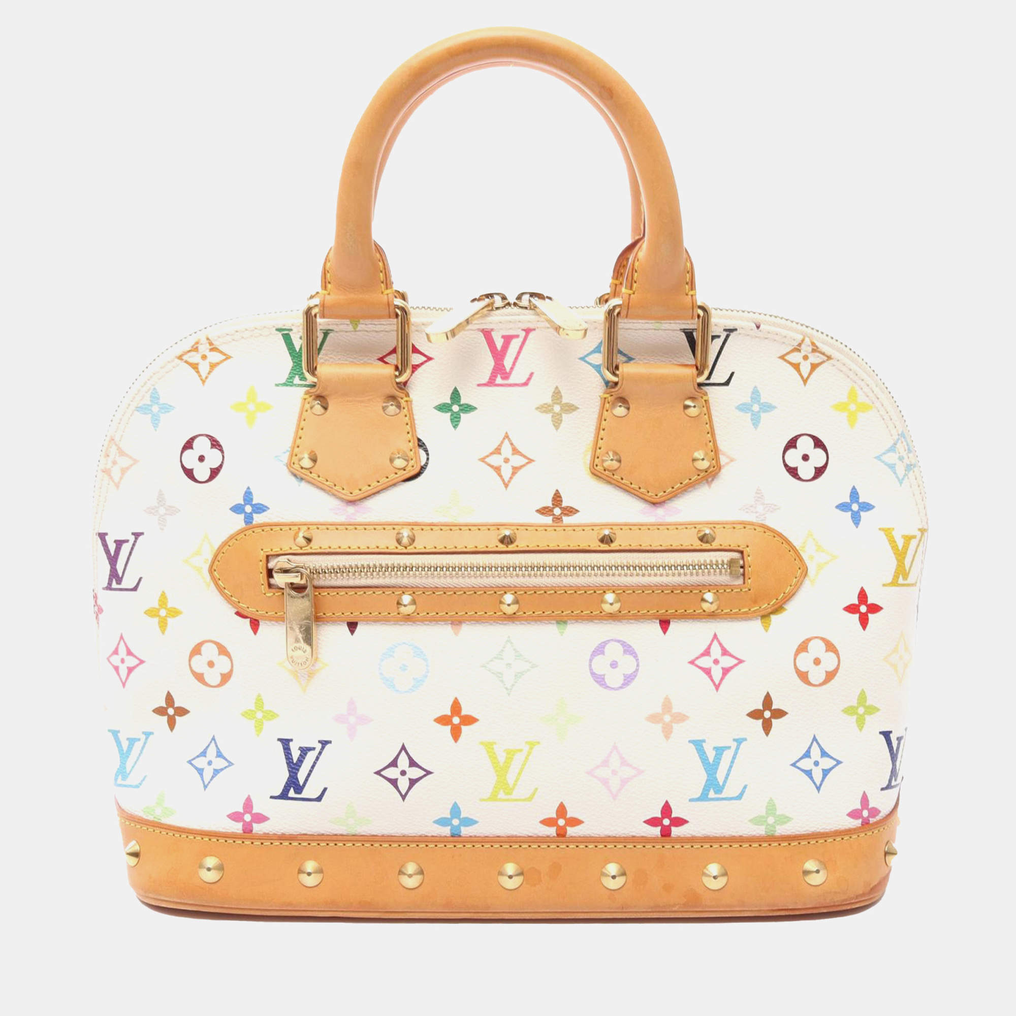 Pre Owned Louis Vuitton Monogram Multicolore Alma PM