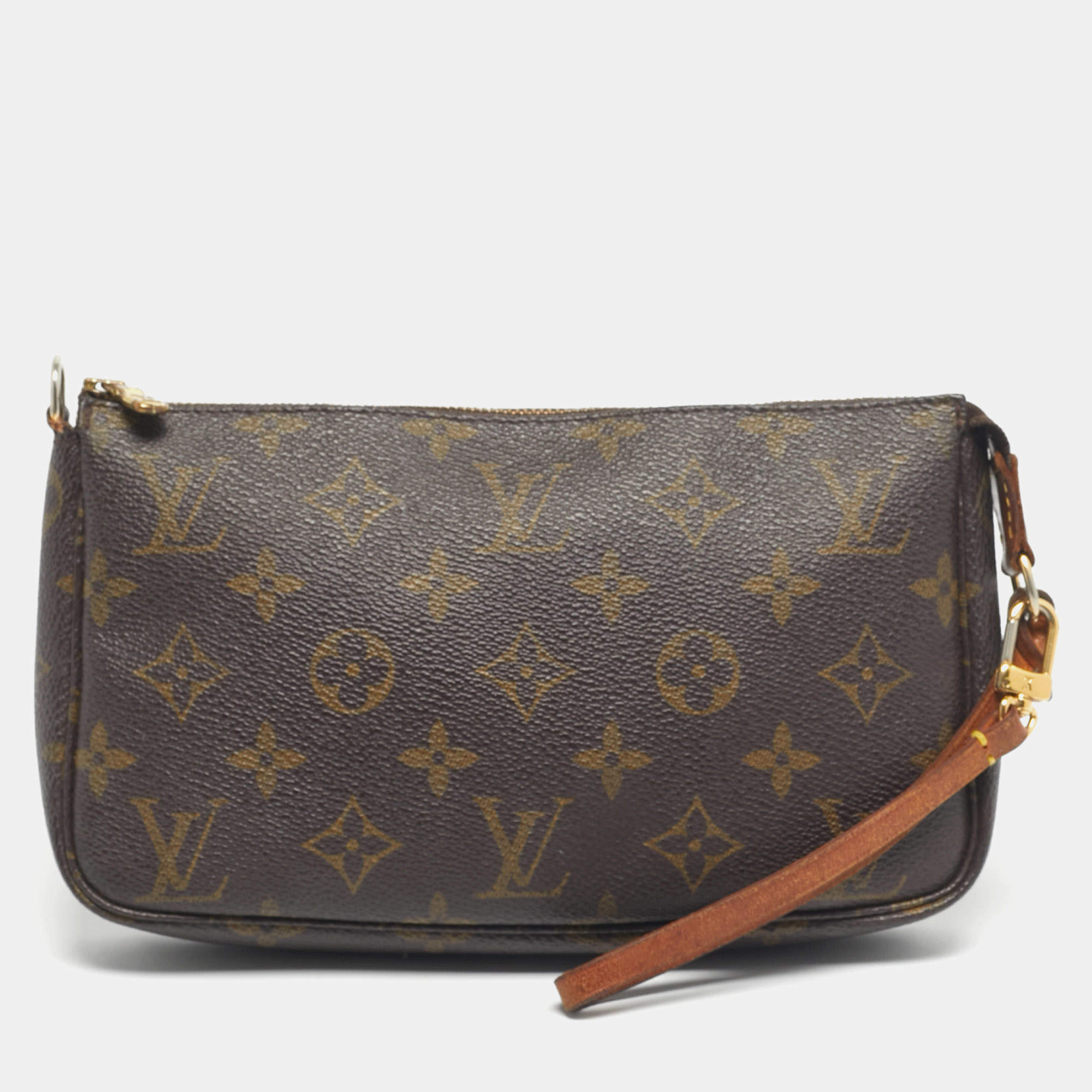 مملوكة مسبقًا حقيبة اكسسوارات بوشت لويس فيتون كانفاس مونوغرام