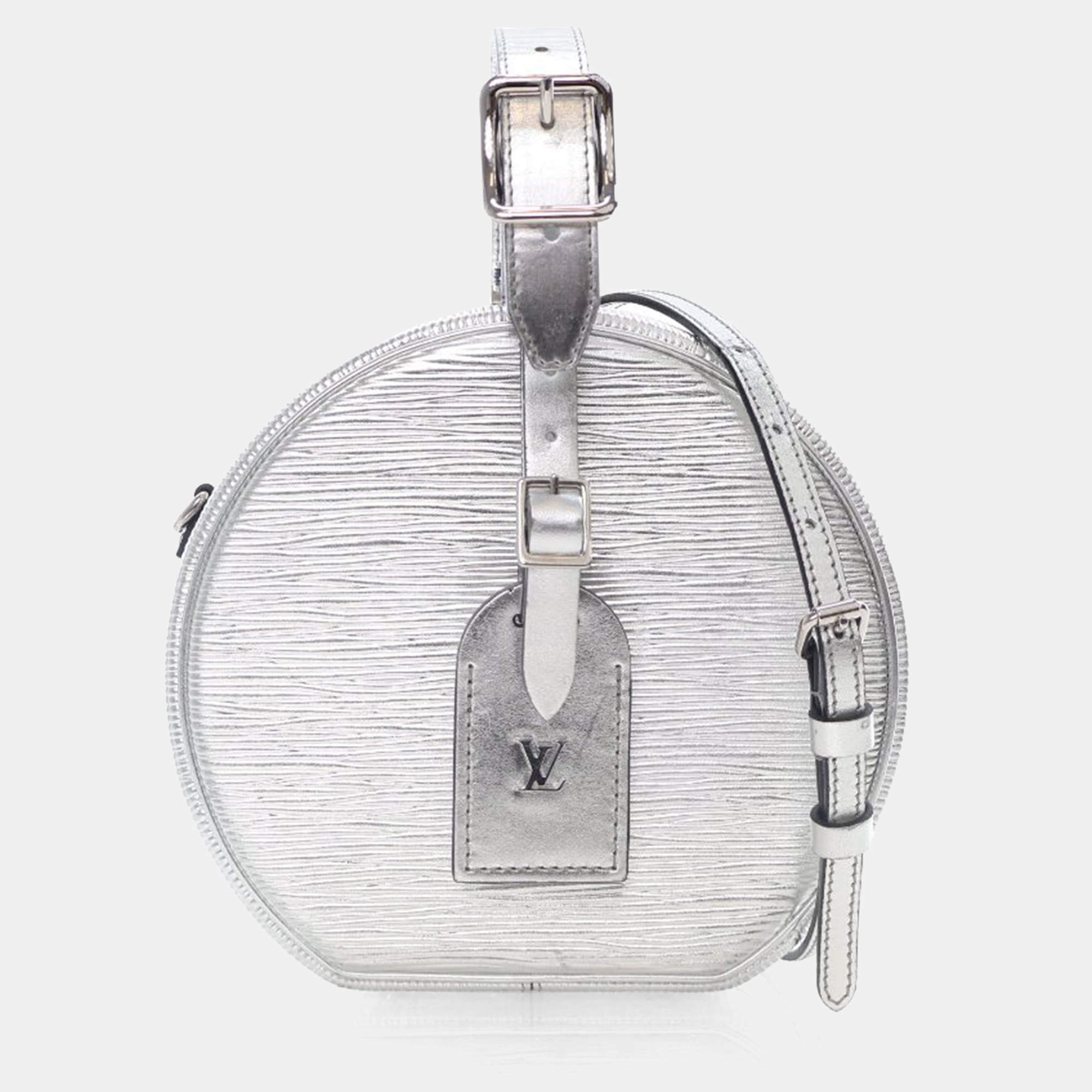 Pre Owned Louis Vuitton Petite Boite Chapeau Epi Leather Handbag