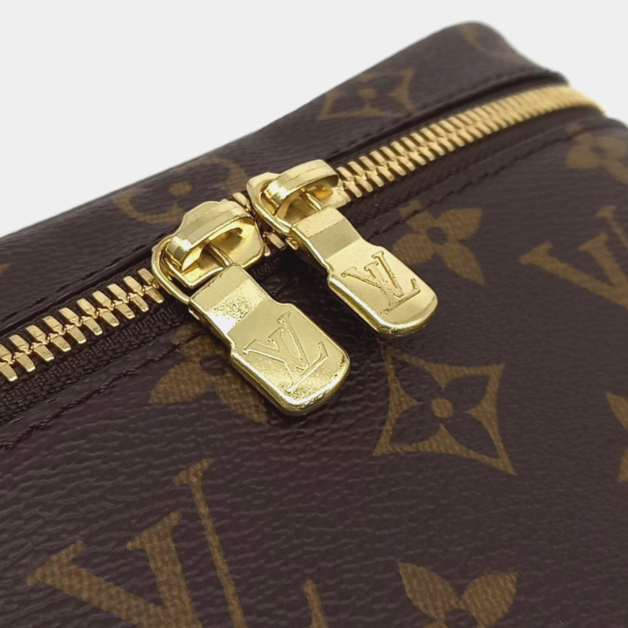 Pre Owned Louis Vuitton Brown Canvas Nice Mini