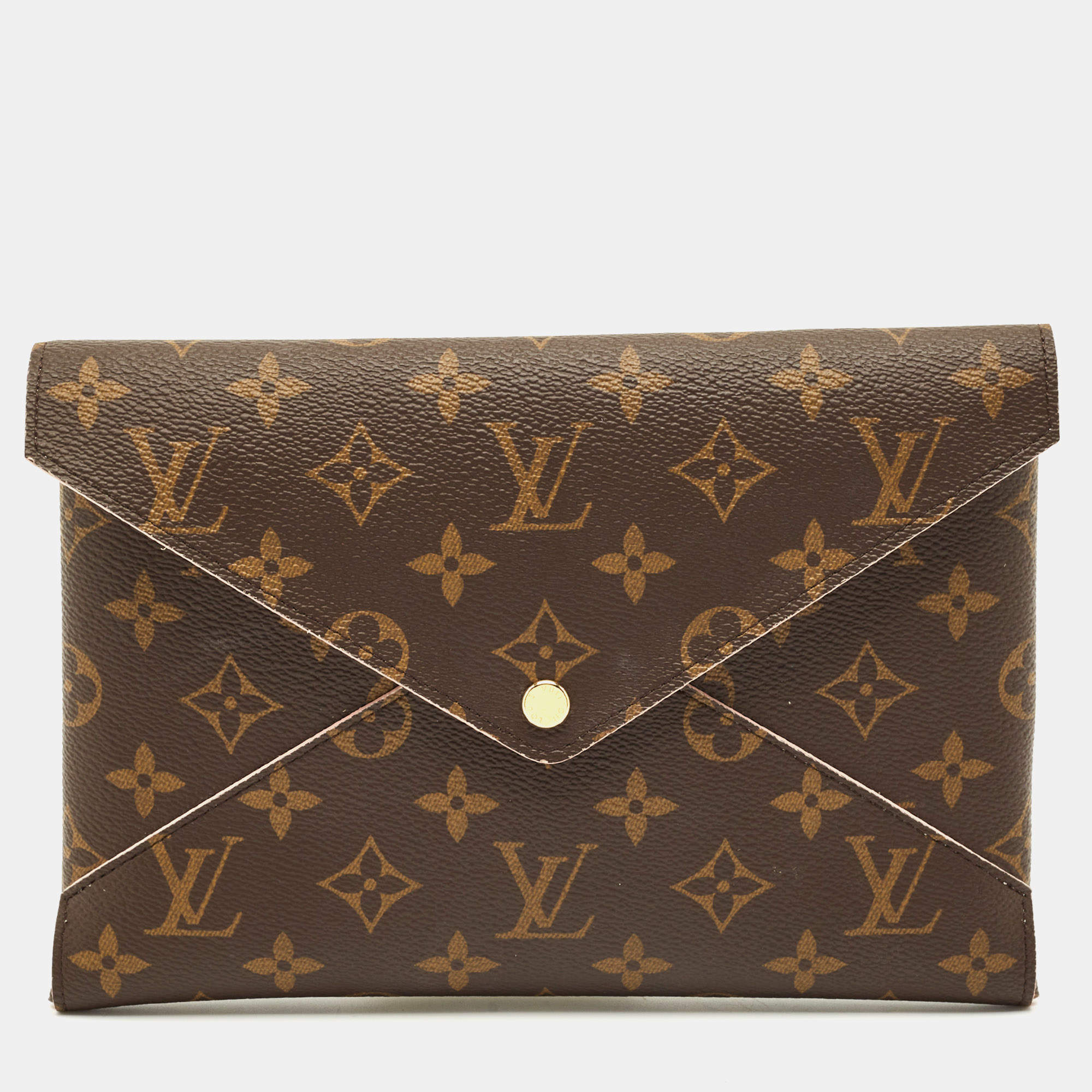 Pre Owned Louis Vuitton Monogram Canvas Kirigami Pochette