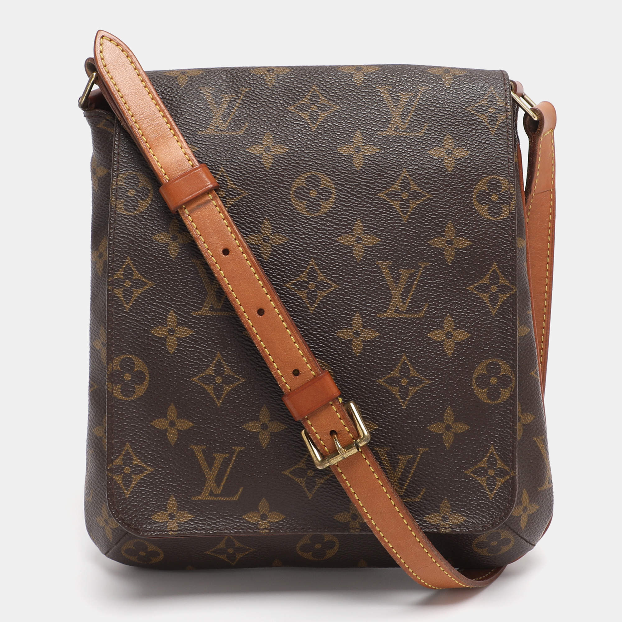 Pre Owned Louis Vuitton Monogram Canvas Musette Salsa Bag