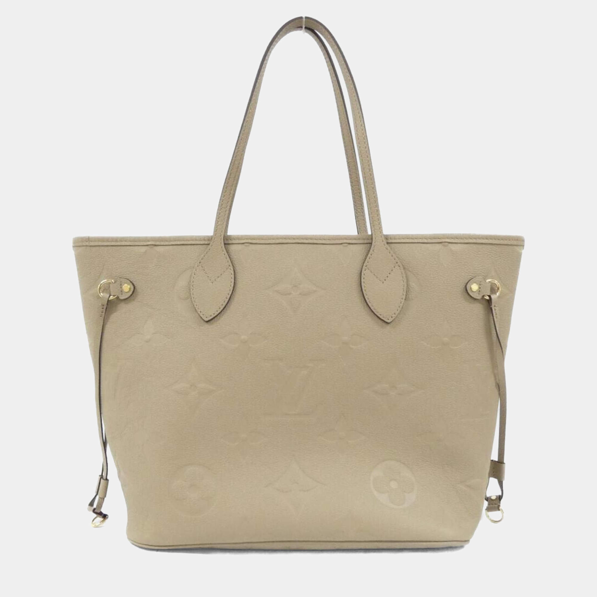 Pre Owned Louis Vuitton Monogram Empreinte Neverfull Mm Handbag