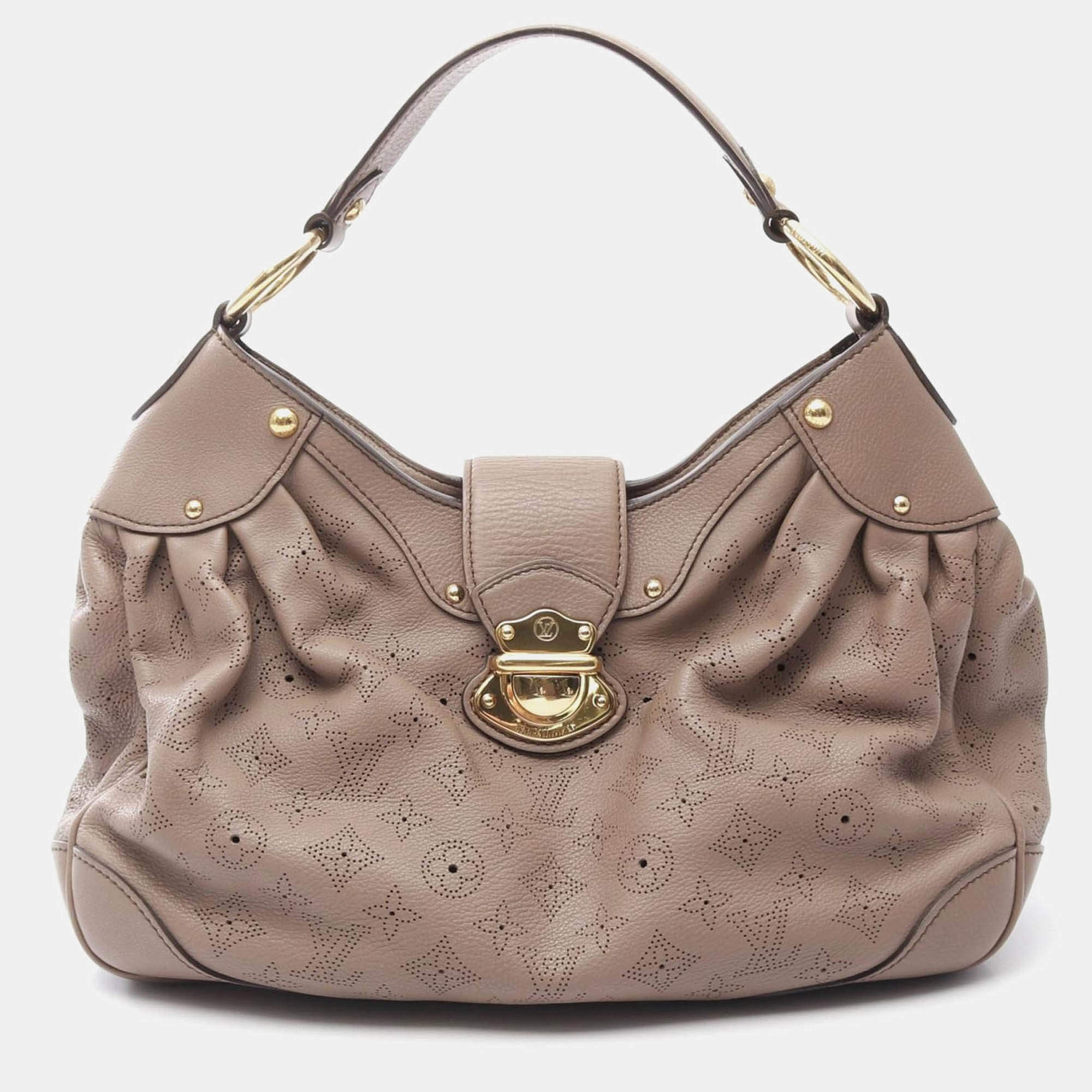 Pre Owned Louis Vuitton Solar Pm Shoulder Bag  Mahina Leather Poodle