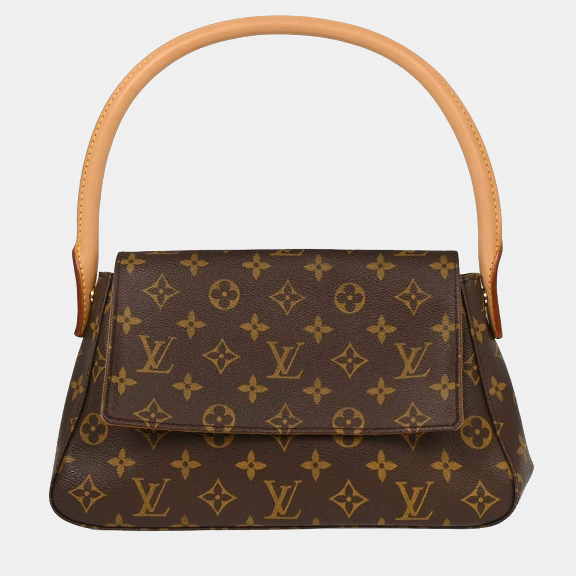 Pre Owned Louis Vuitton Monogram Mini Looping Handbag
