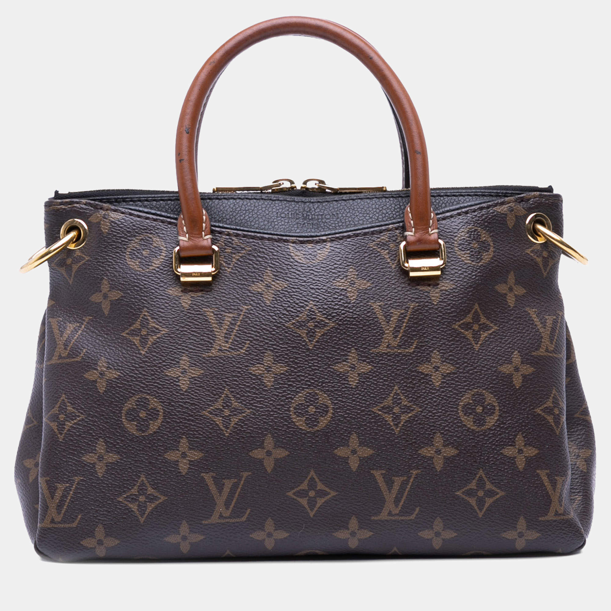 Pre Owned Louis Vuitton Brown Monogram Pallas BB