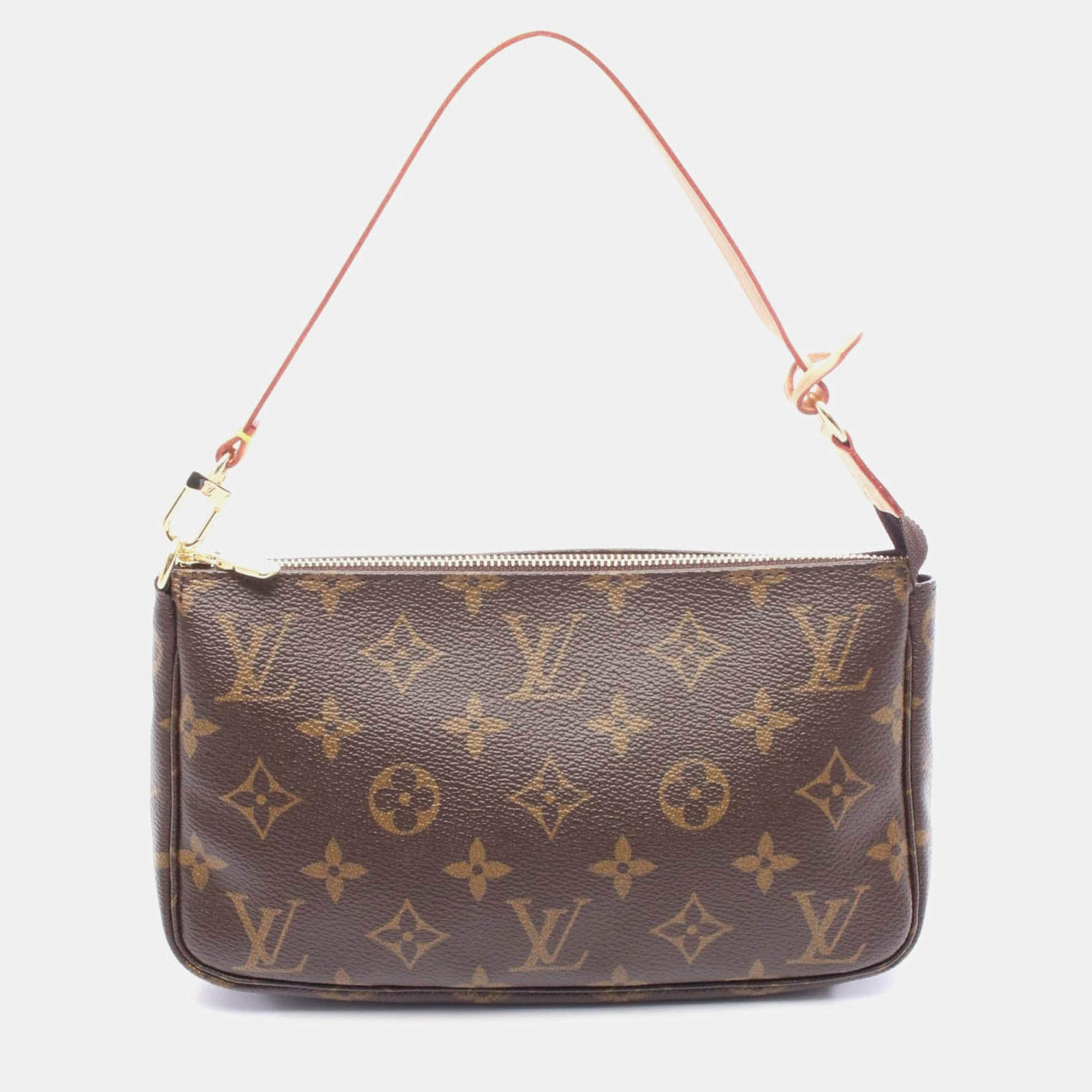 Pre Owned Louis Vuitton Pochette Accessoires Handbag Monogram Canvas