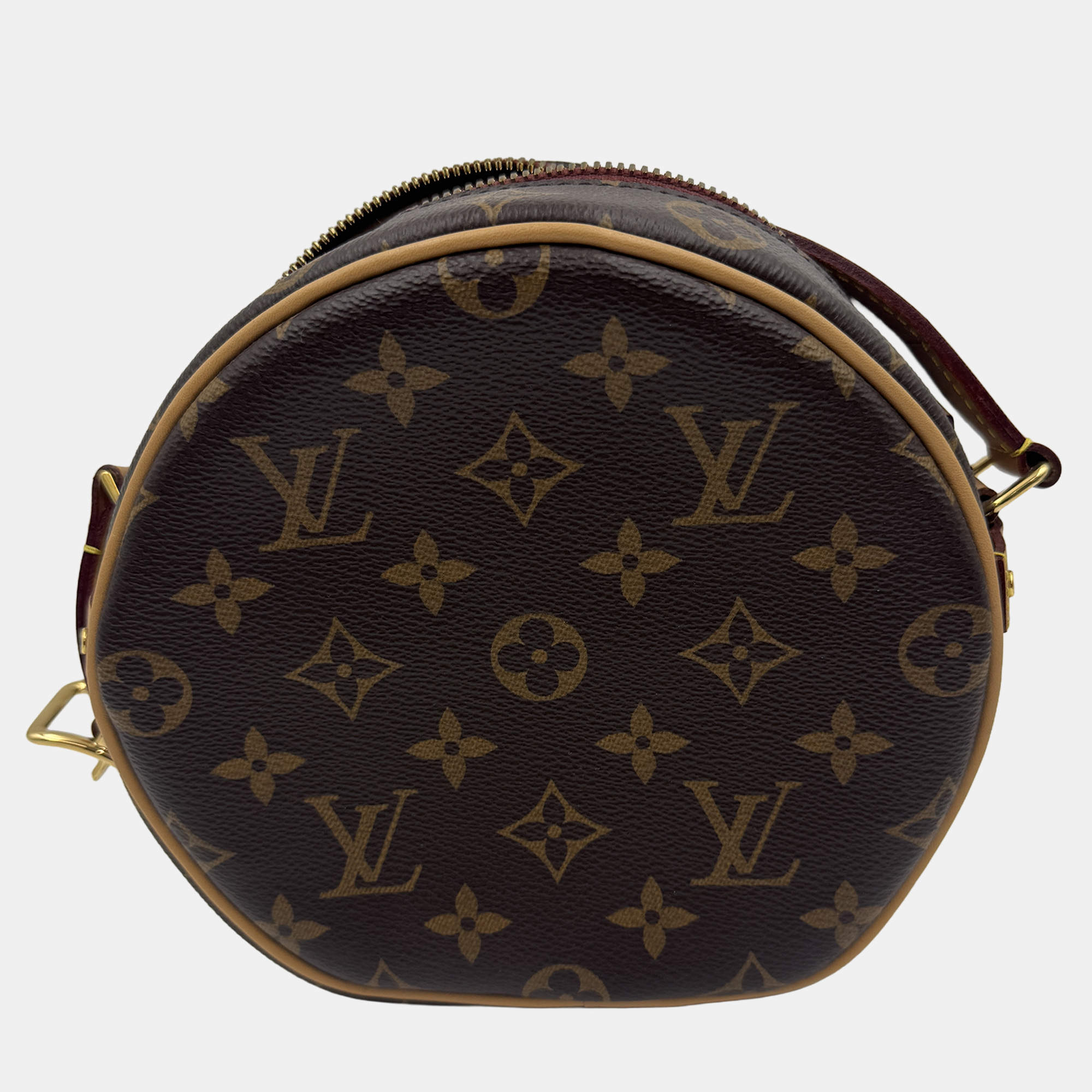 Pre Owned Louis Vuitton Brown Monogram Boite Chapeau Souple PM