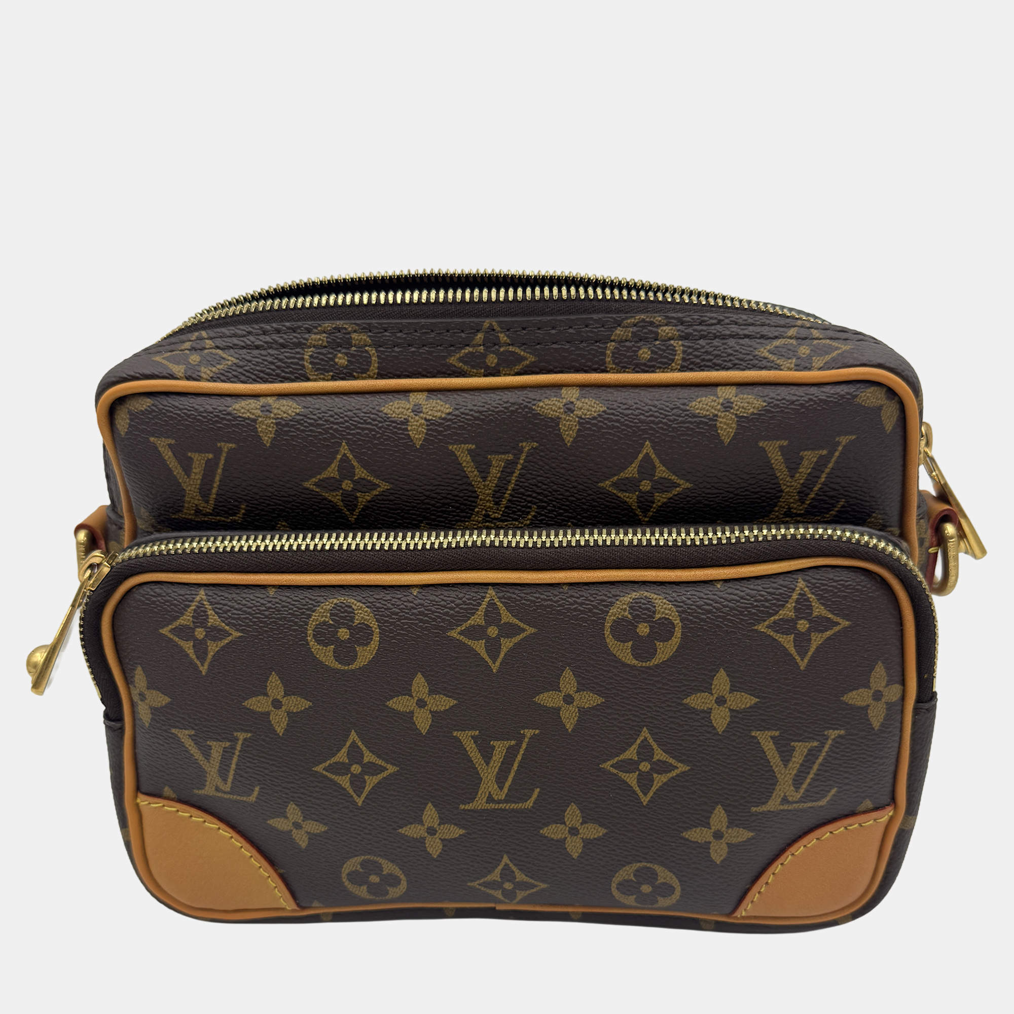 Pre Owned Louis Vuitton Nile Monogram Canvas Shoulder Bag