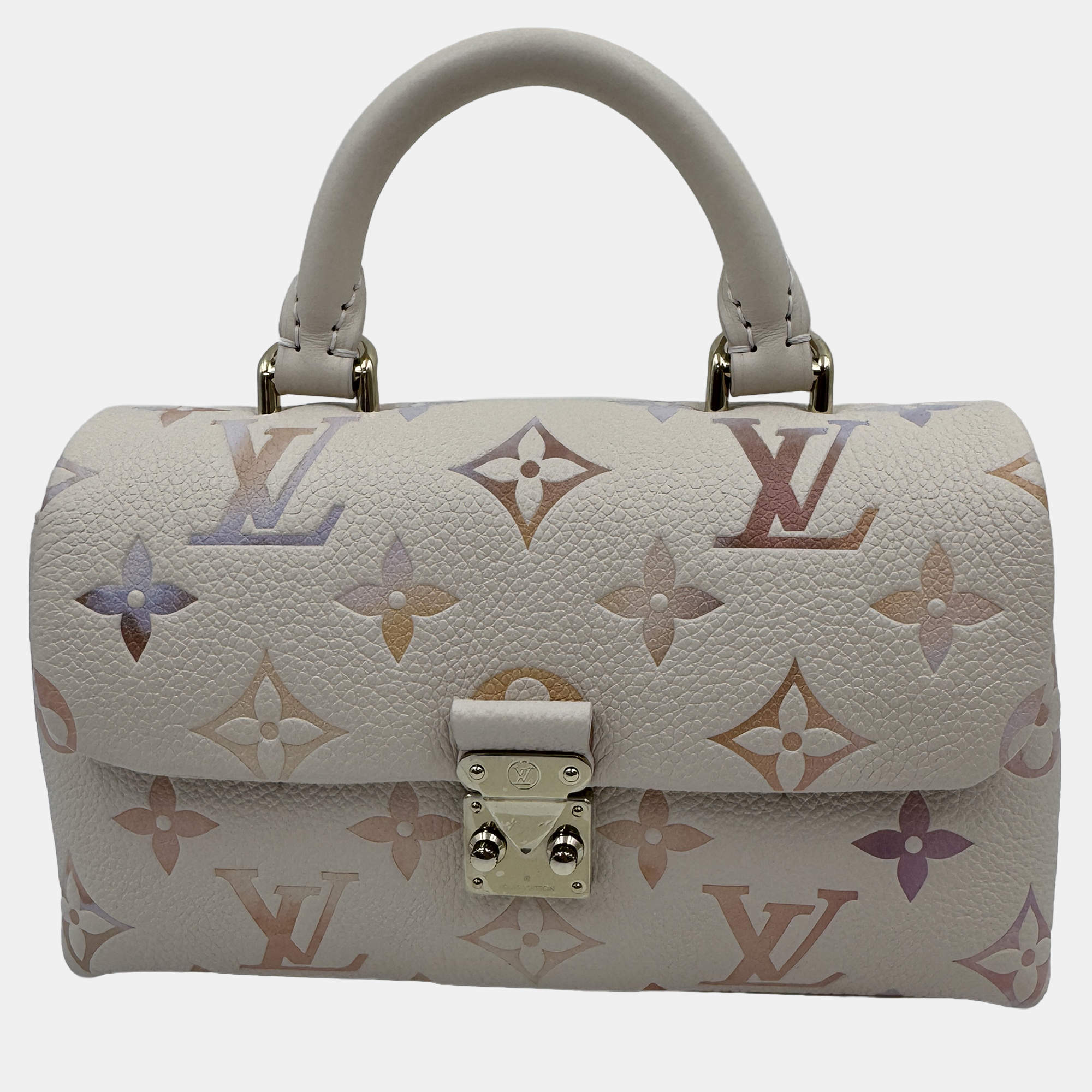 Pre Owned Louis Vuitton Madeleine Nano Light Pink Bag