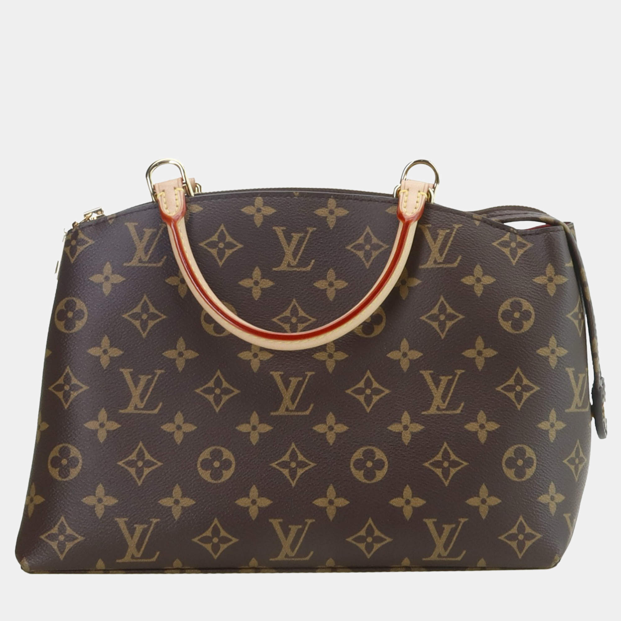 Pre Owned Louis Vuitton Brown Monogram Canvas Petit Palais Bag