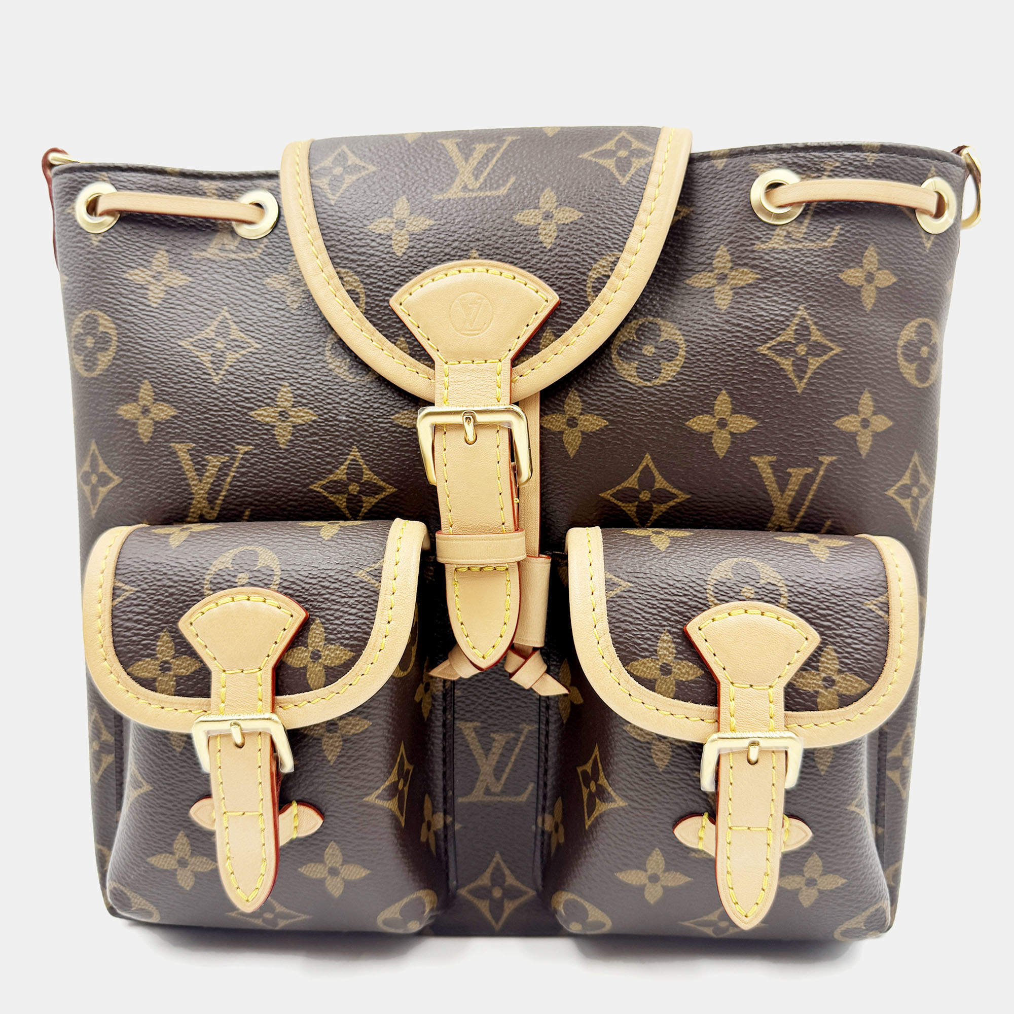 Pre Owned Louis Vuitton Monogram Excursion backpack