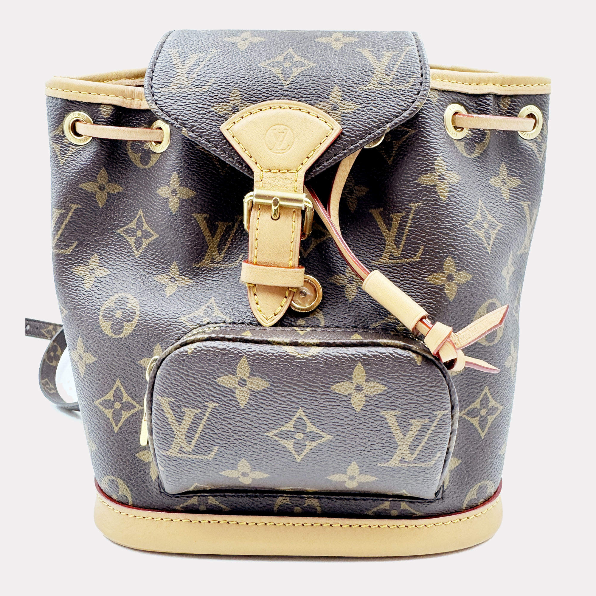 Pre Owned Louis Vuitton Mini Montsouris Monogram Canvas Backpack