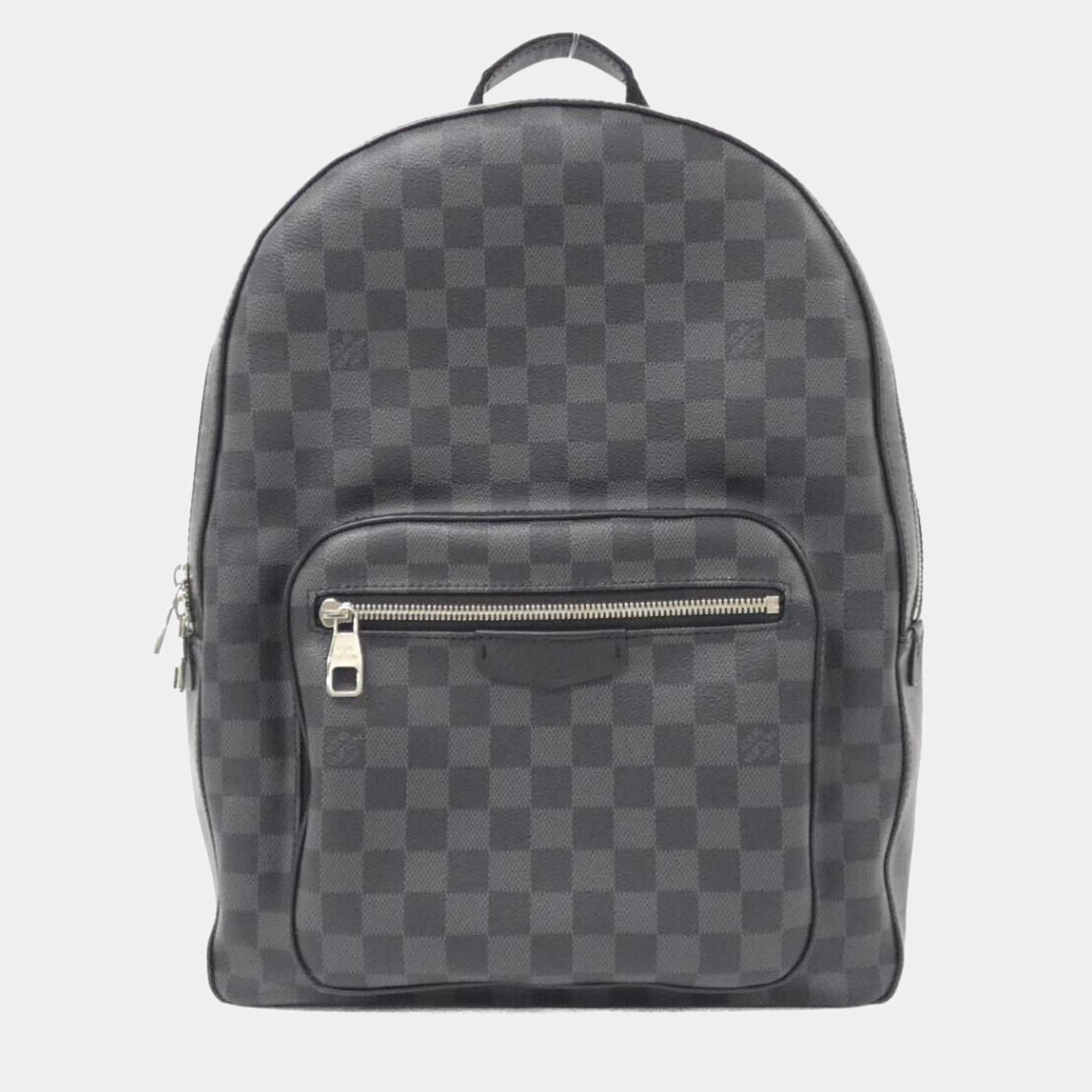 Pre Owned Louis Vuitton Josh Damier Graphite Backpack
