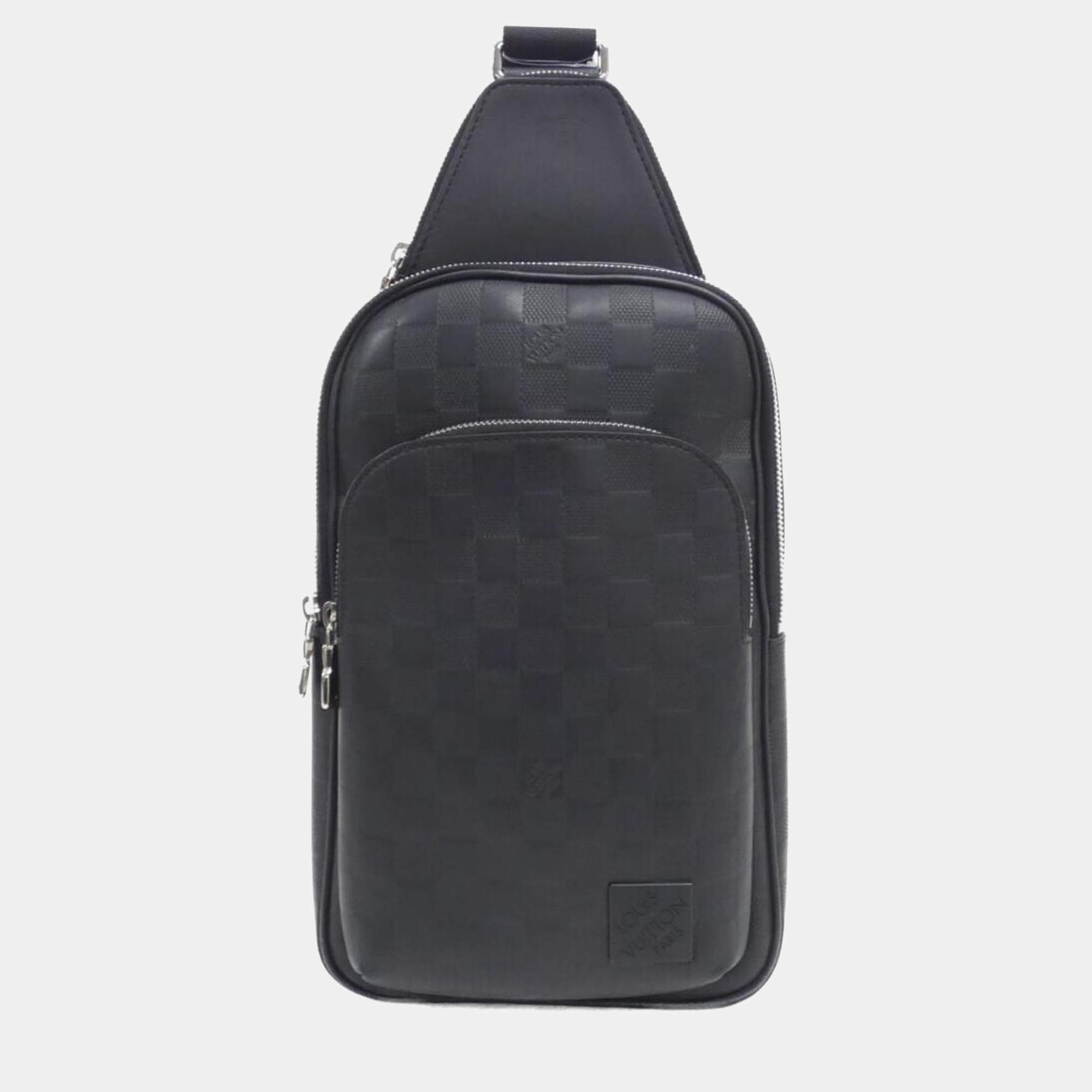Pre Owned Louis Vuitton Avenue Damier Infini Sling Bag