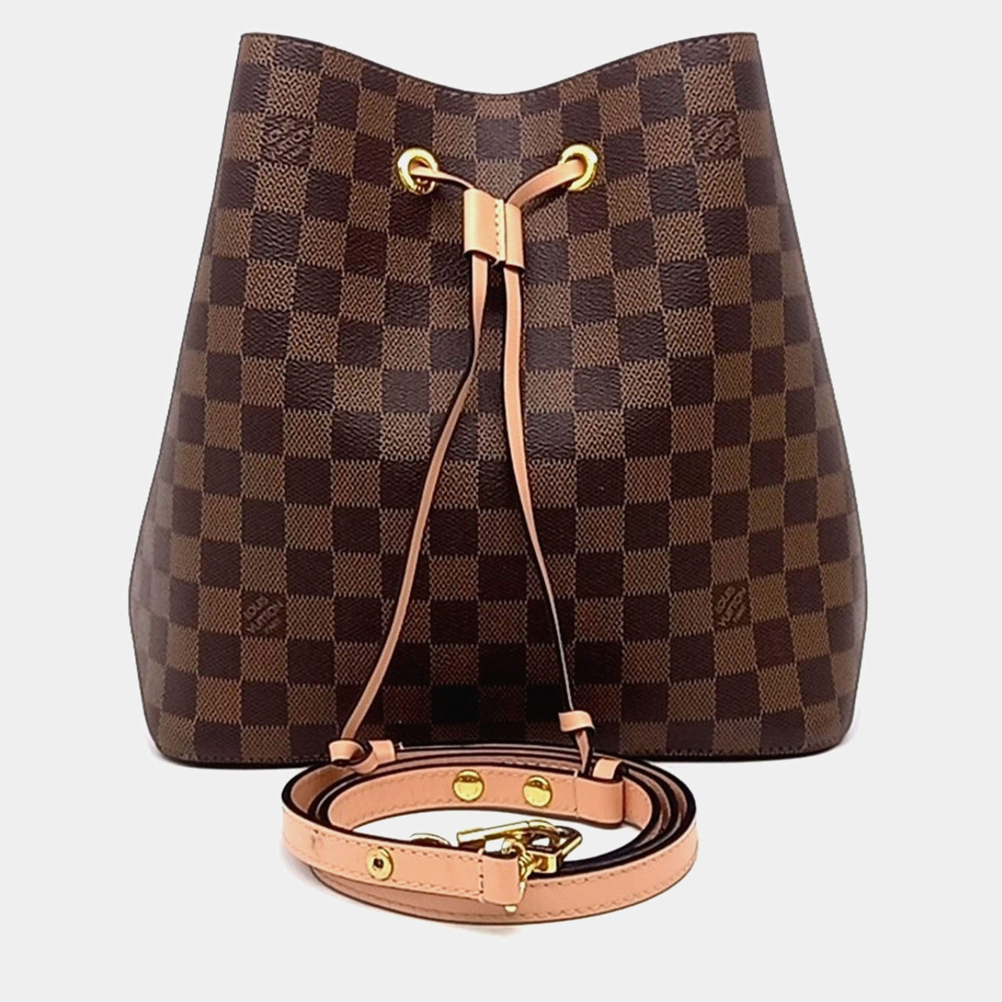 Pre Owned Louis Vuitton Damier Neonoe Bag 