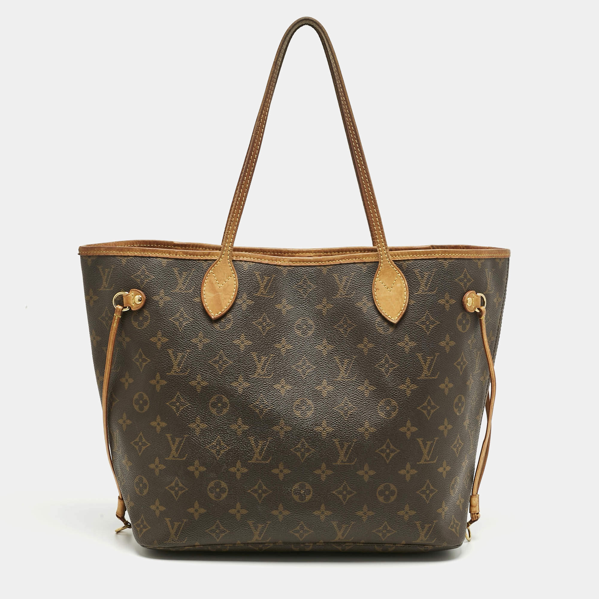 Pre Owned Louis Vuitton Monogram Canvas Neverfull MM Bag