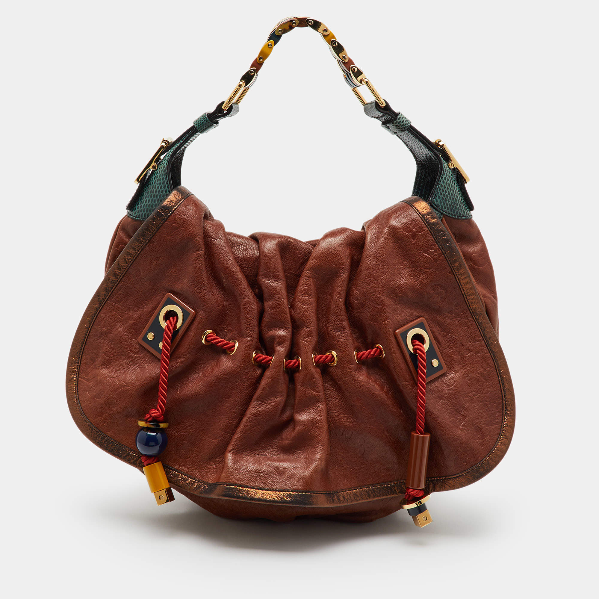 Pre Owned حقيبة لوي فيتون كالهاري إم توابل ماسالا مونوغرام إصدار محدود جي إم