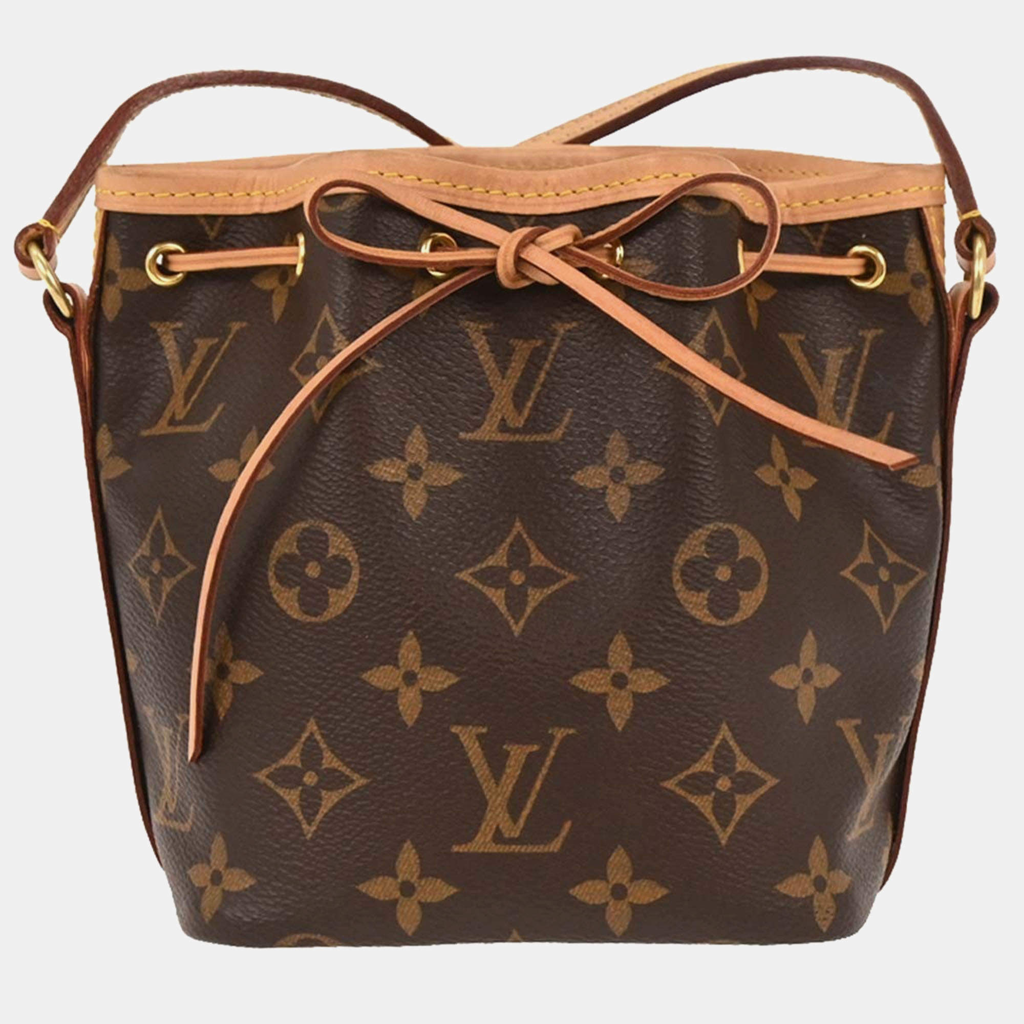 Pre Owned Louis Vuitton Monogram Nano Noe Shoulder Bag