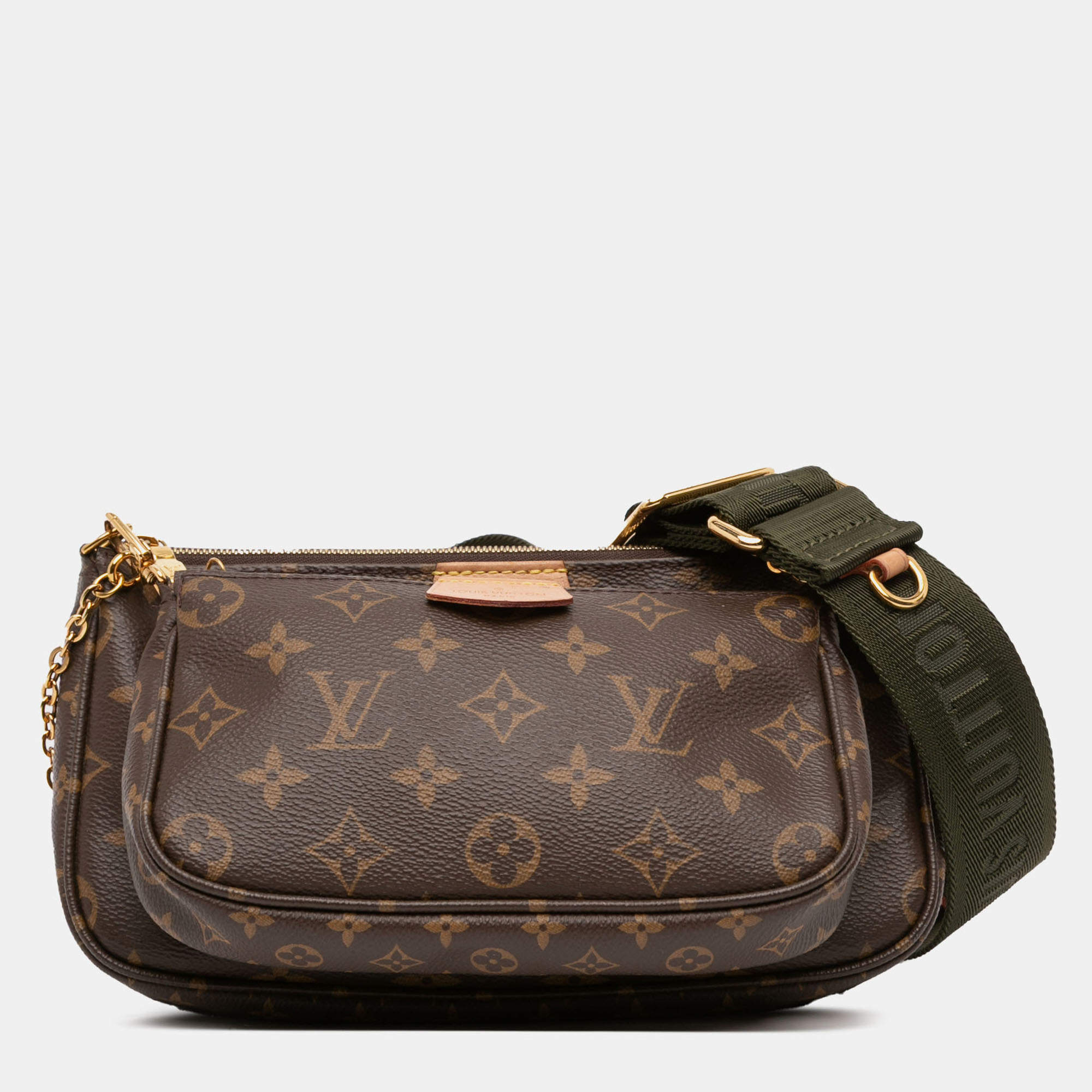 Pre Owned Louis Vuitton Brown Monogram Multi Pochette Accessoires