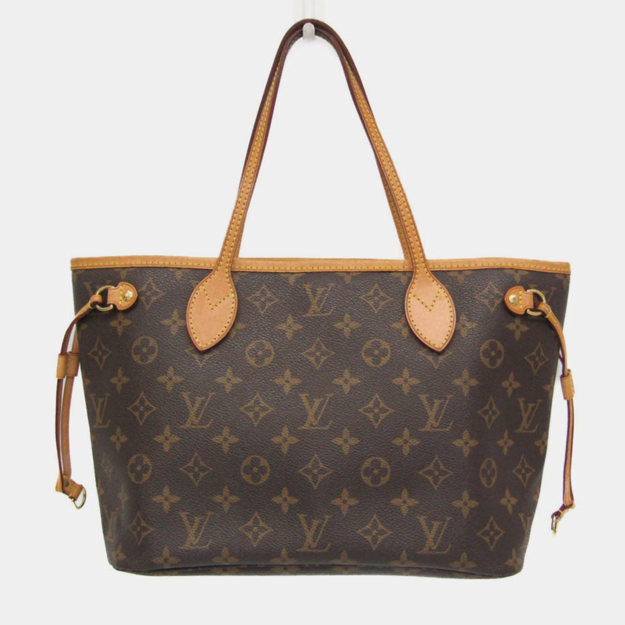 Pre Owned Louis Vuitton Monogram Neverfull PM Tote Bag Monogram