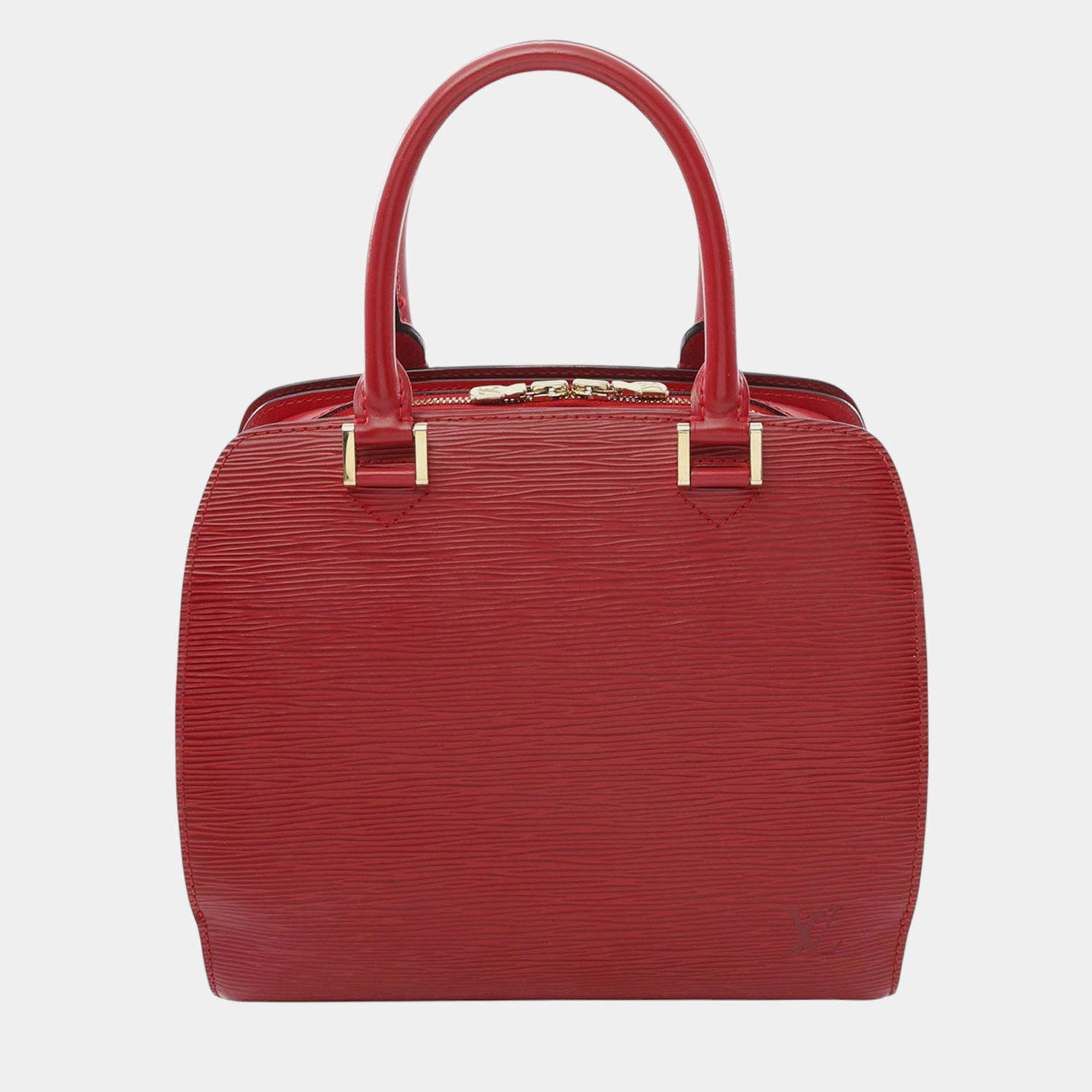 Pre Owned Louis Vuitton Red Epi Pont Neuf