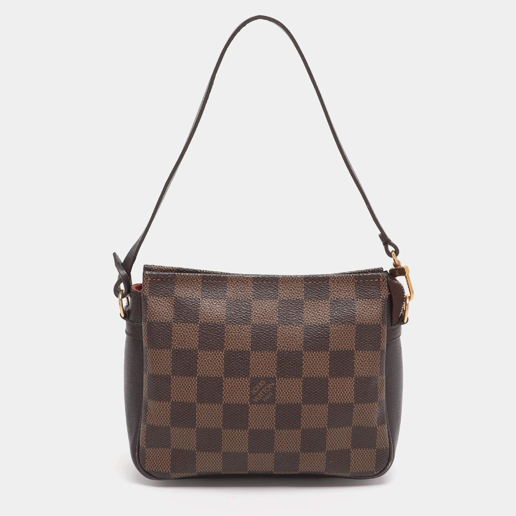 Pre Owned Louis Vuitton Damier Ebene Trousse Pochette Bag