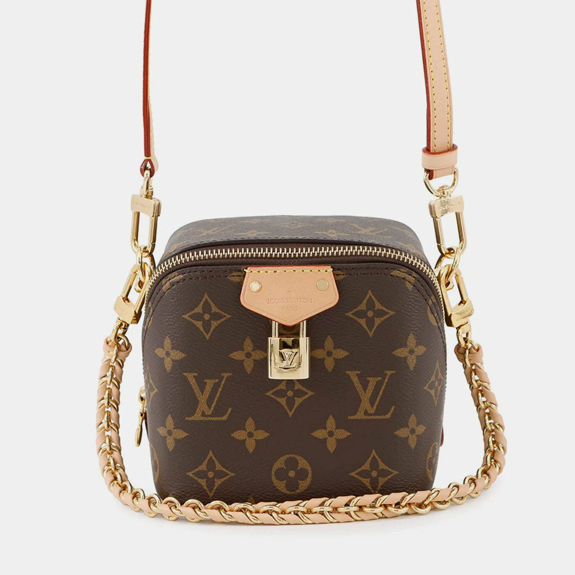 Pre Owned Louis Vuitton Just In Case Beige Monogram