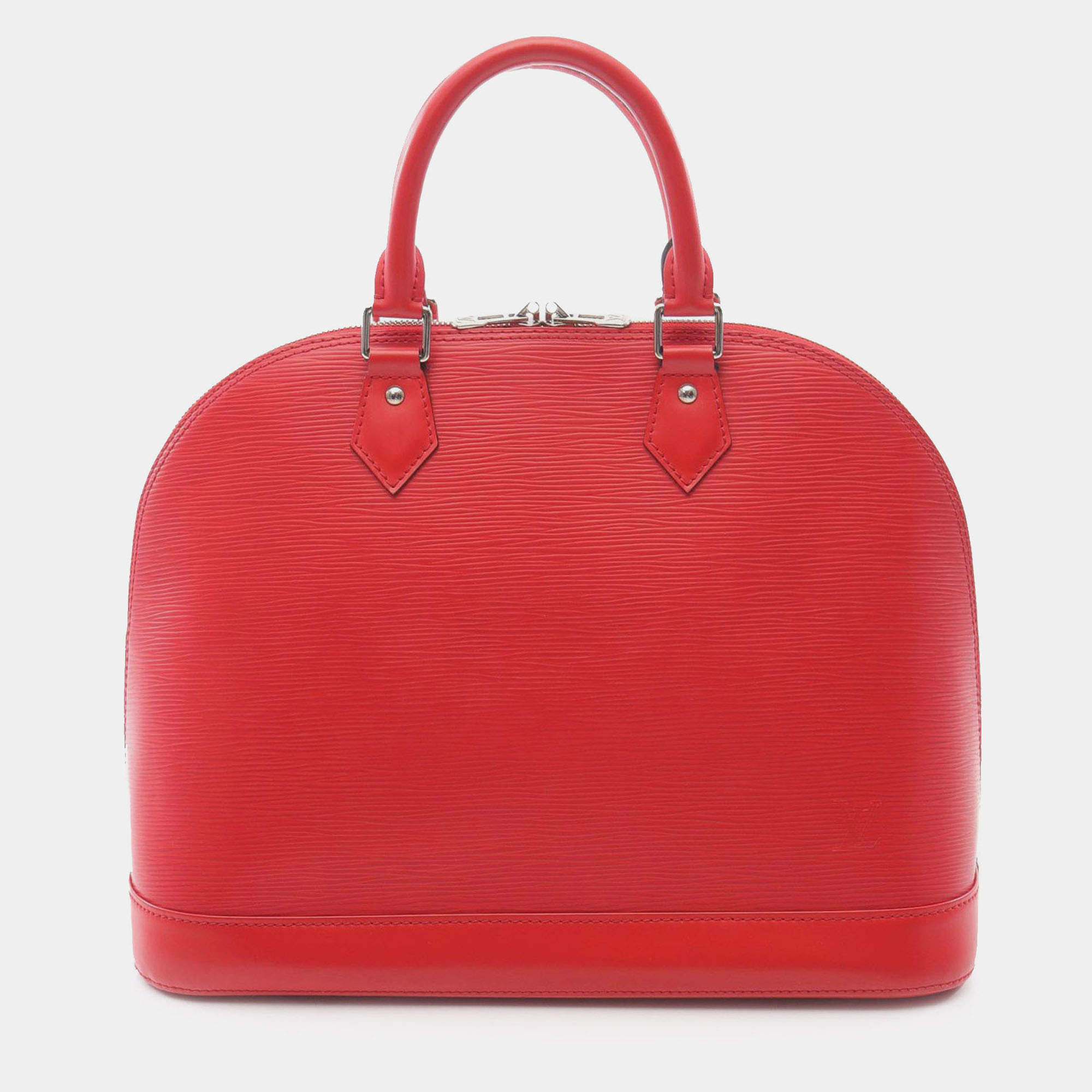 Pre Owned Louis Vuitton Red Epi Alma MM