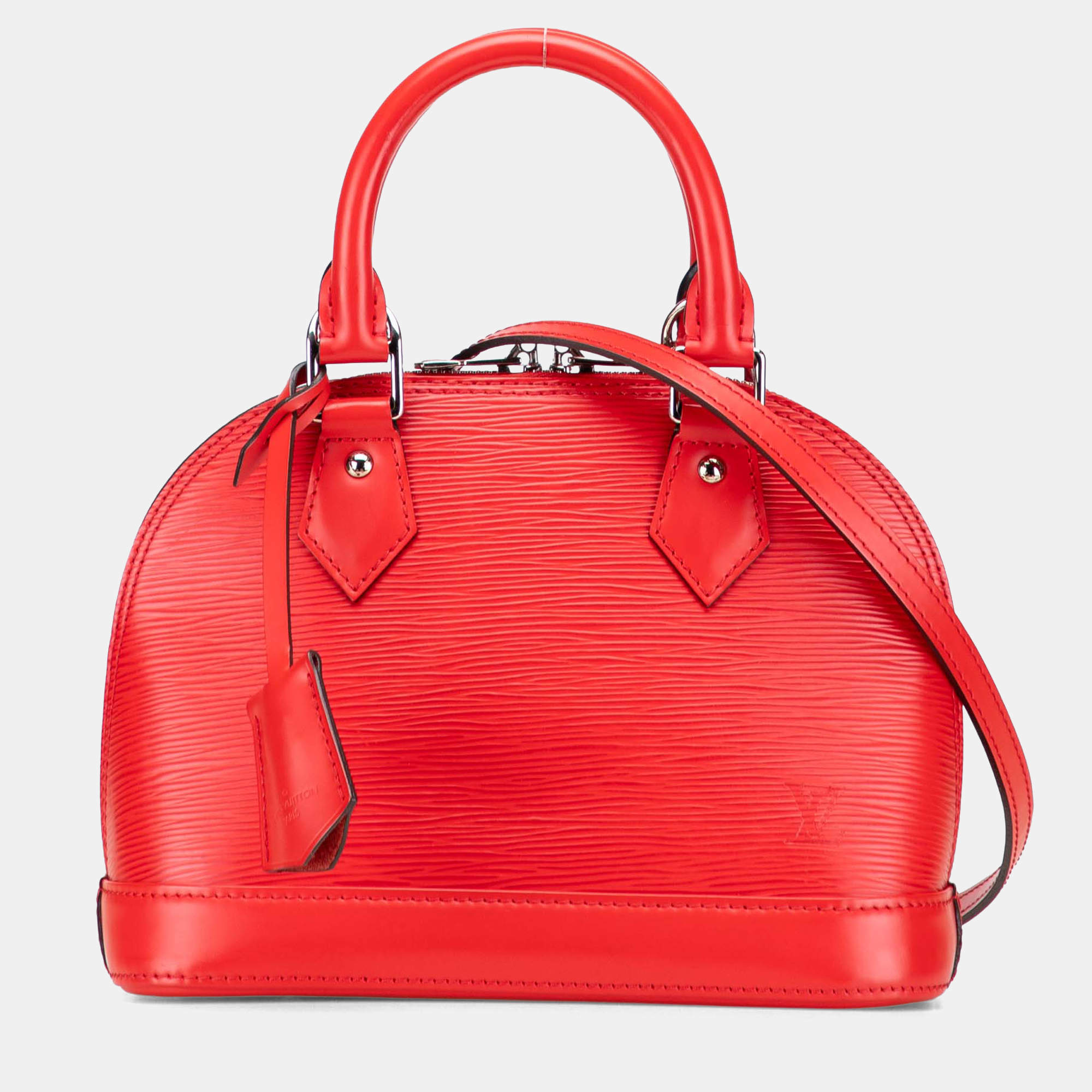 Pre Owned Louis Vuitton Red Epi Alma BB