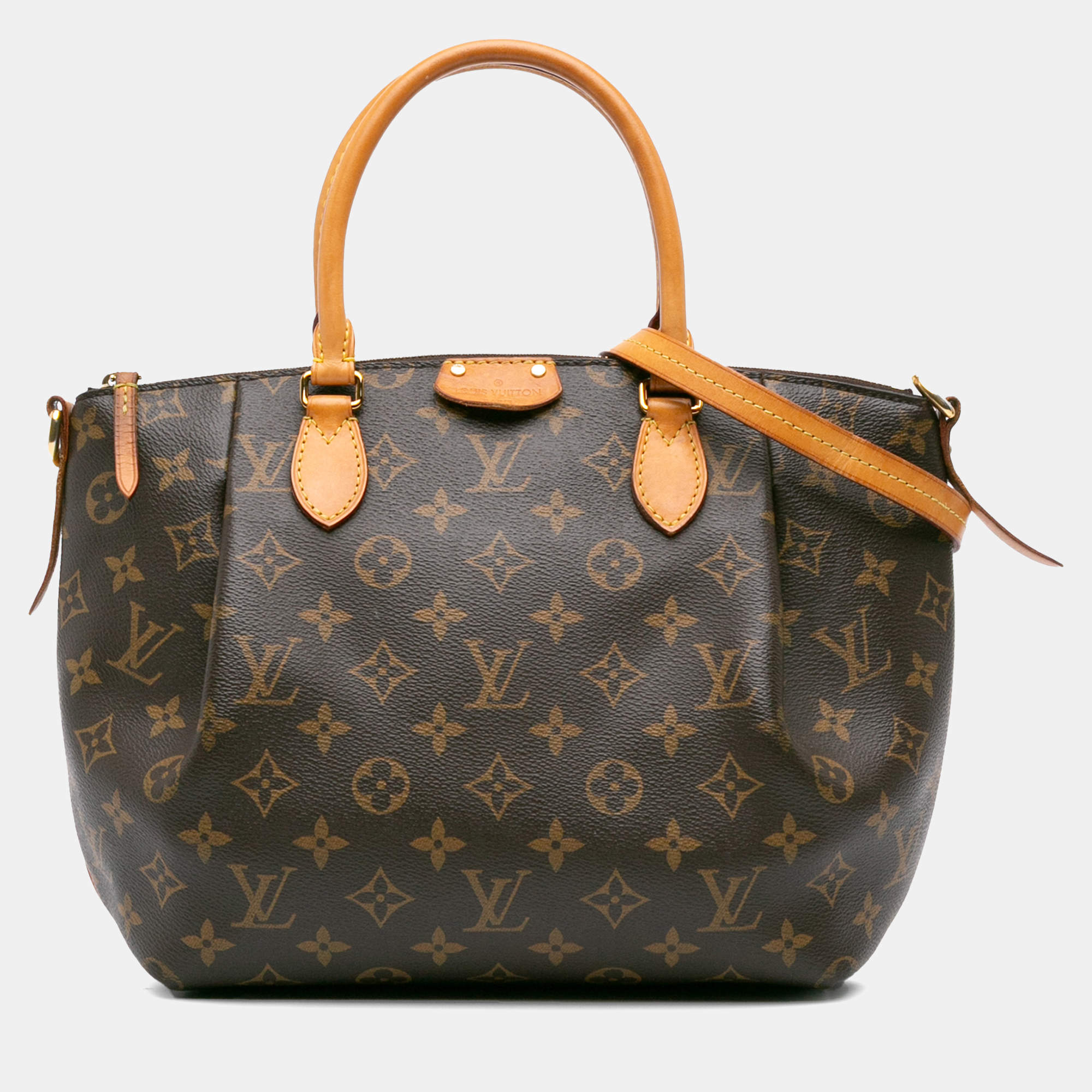 Pre Owned Louis Vuitton Brown Monogram Turenne PM