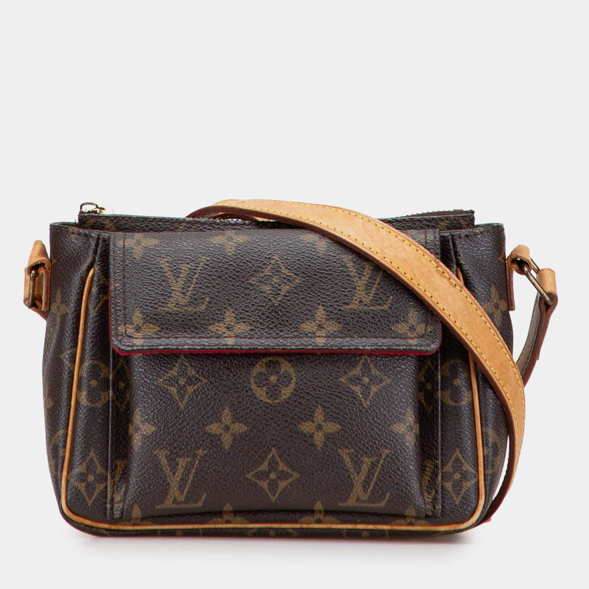 Pre Owned Louis Vuitton Brown Monogram Viva Cite PM