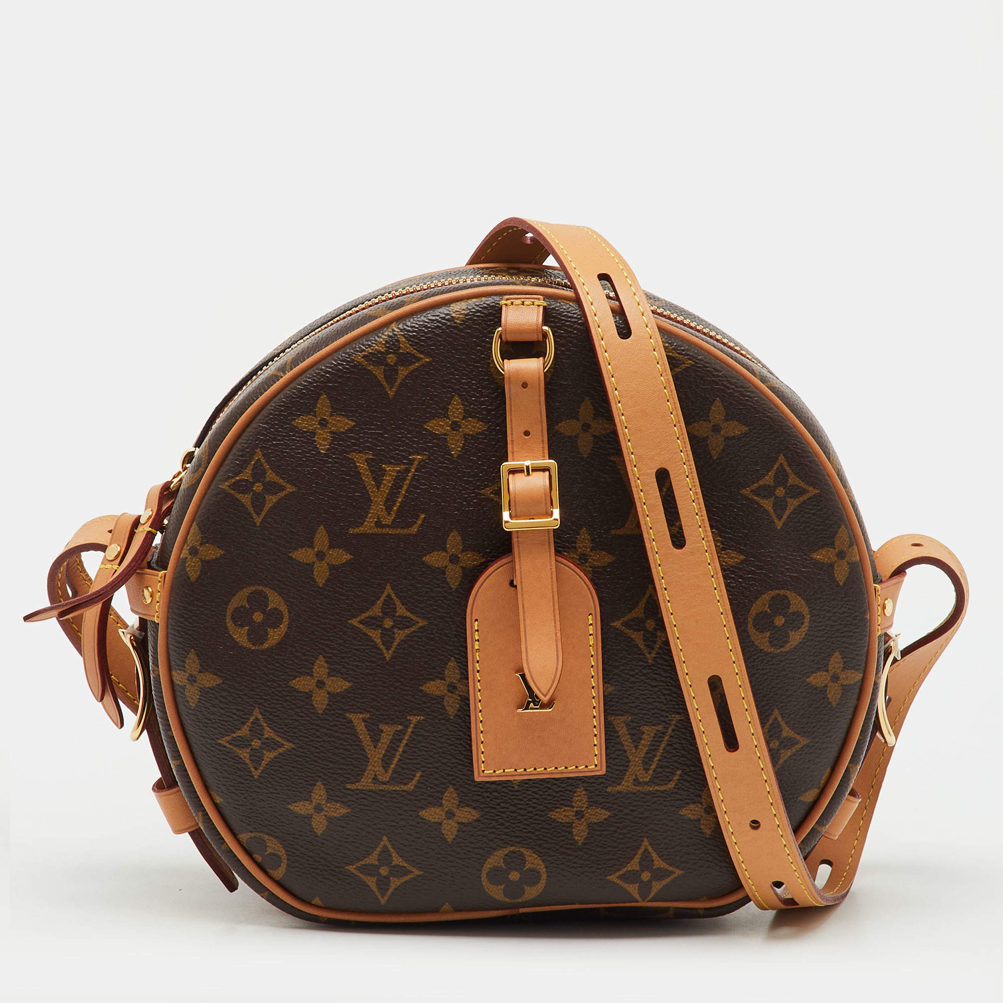 Pre Owned Louis Vuitton Monogram Canvas Boite Chapeau Souple MM Bag