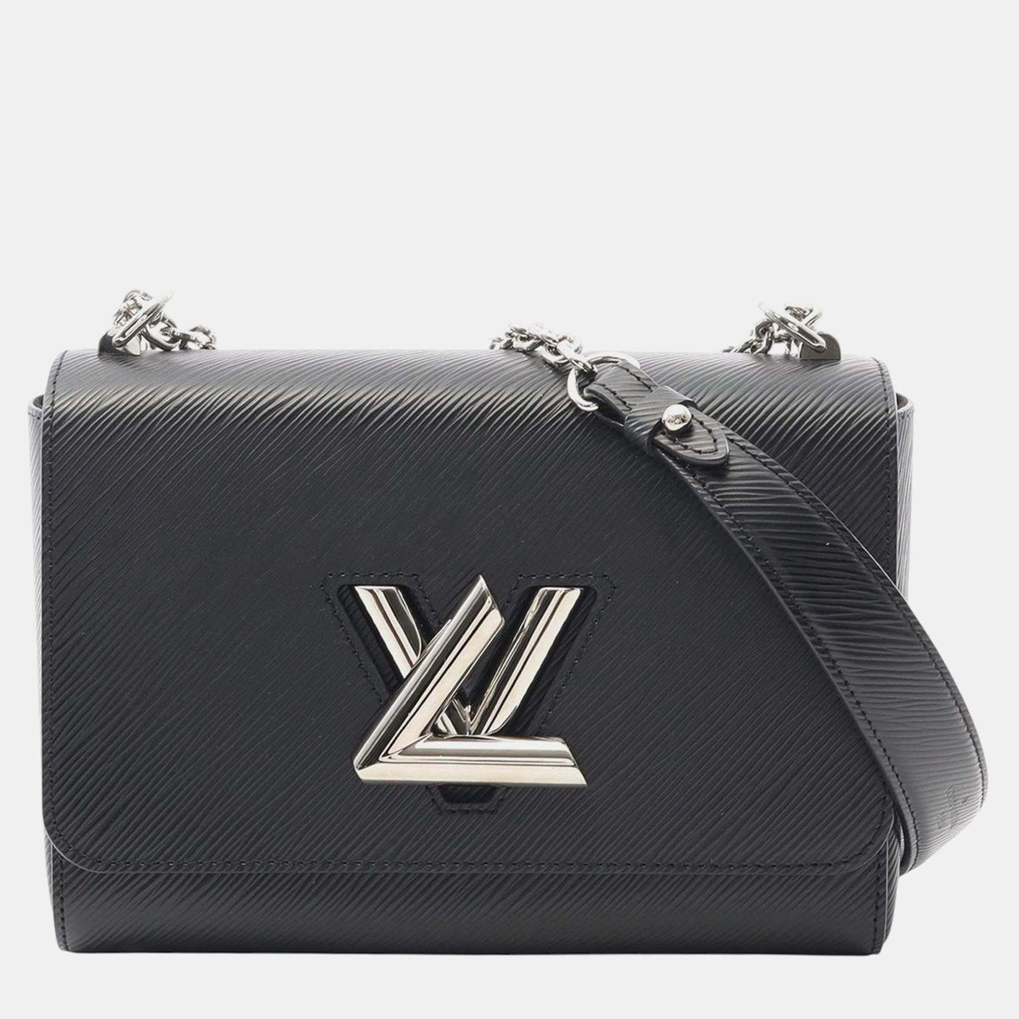 Pre Owned Louis Vuitton Black Epi Twist MM