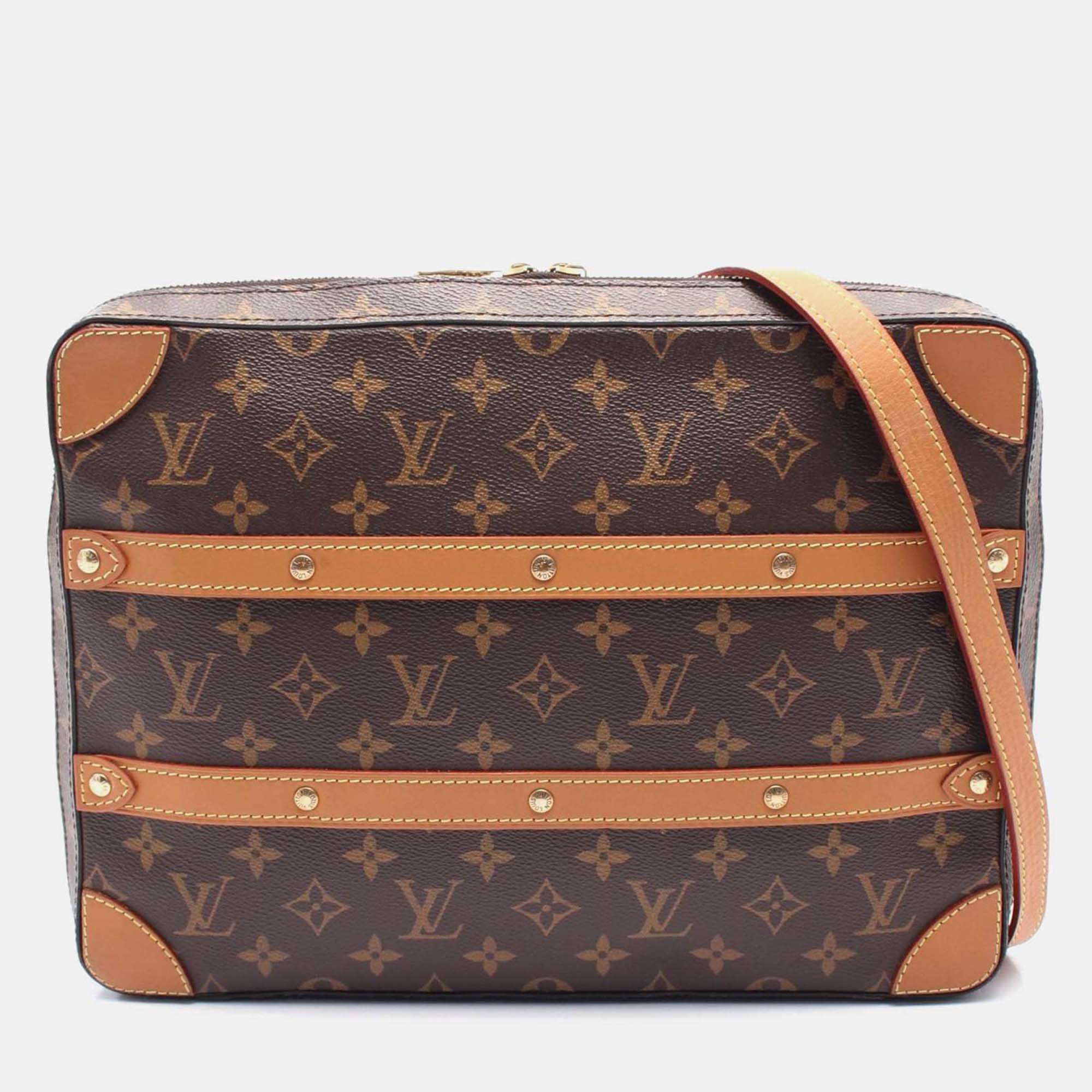 Pre Owned Louis Vuitton  Soft Trunk Monogram Messenger Bag