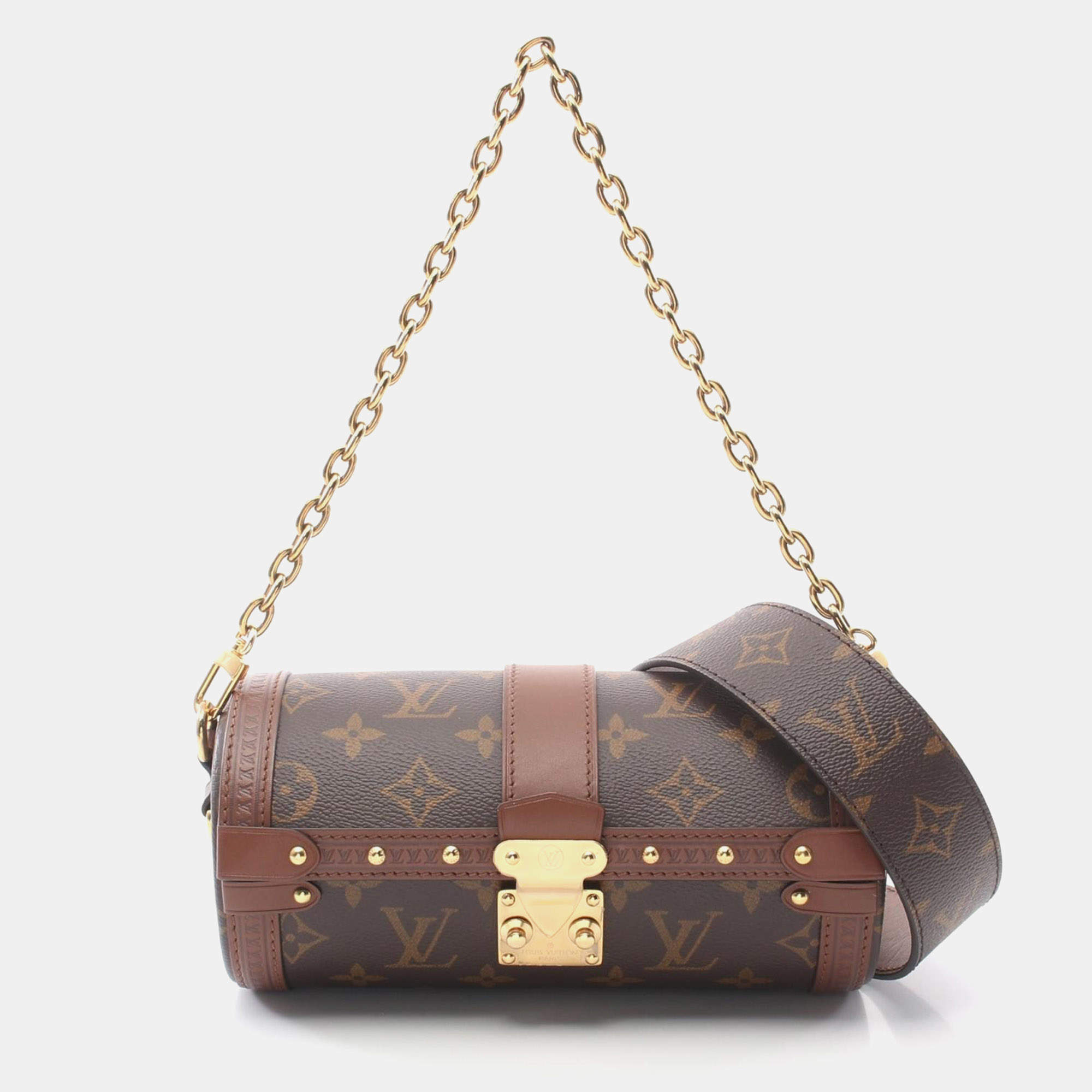Pre Owned Louis Vuitton Papillon Monogram Canvas Shoulder Bag