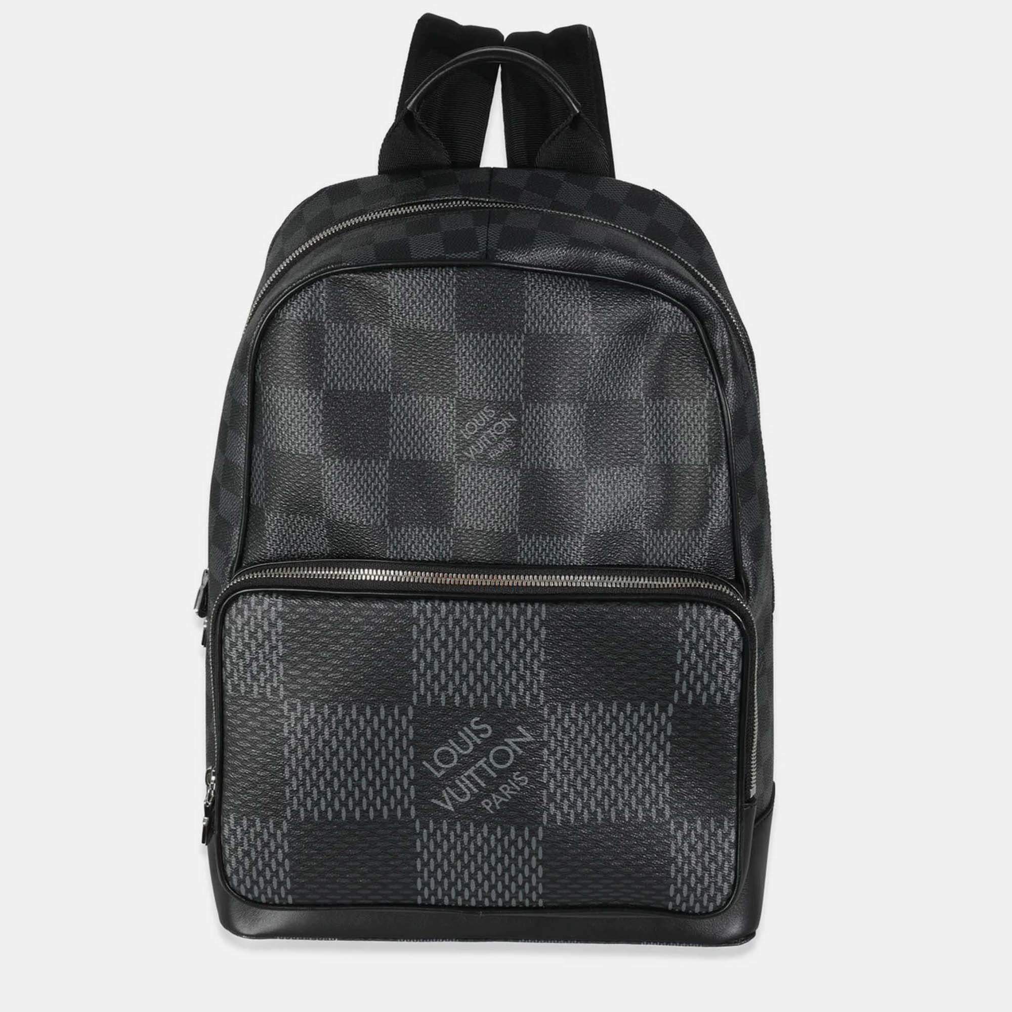 Pre Owned Louis Vuitton Damier Graphite Canvas Campus Backpack