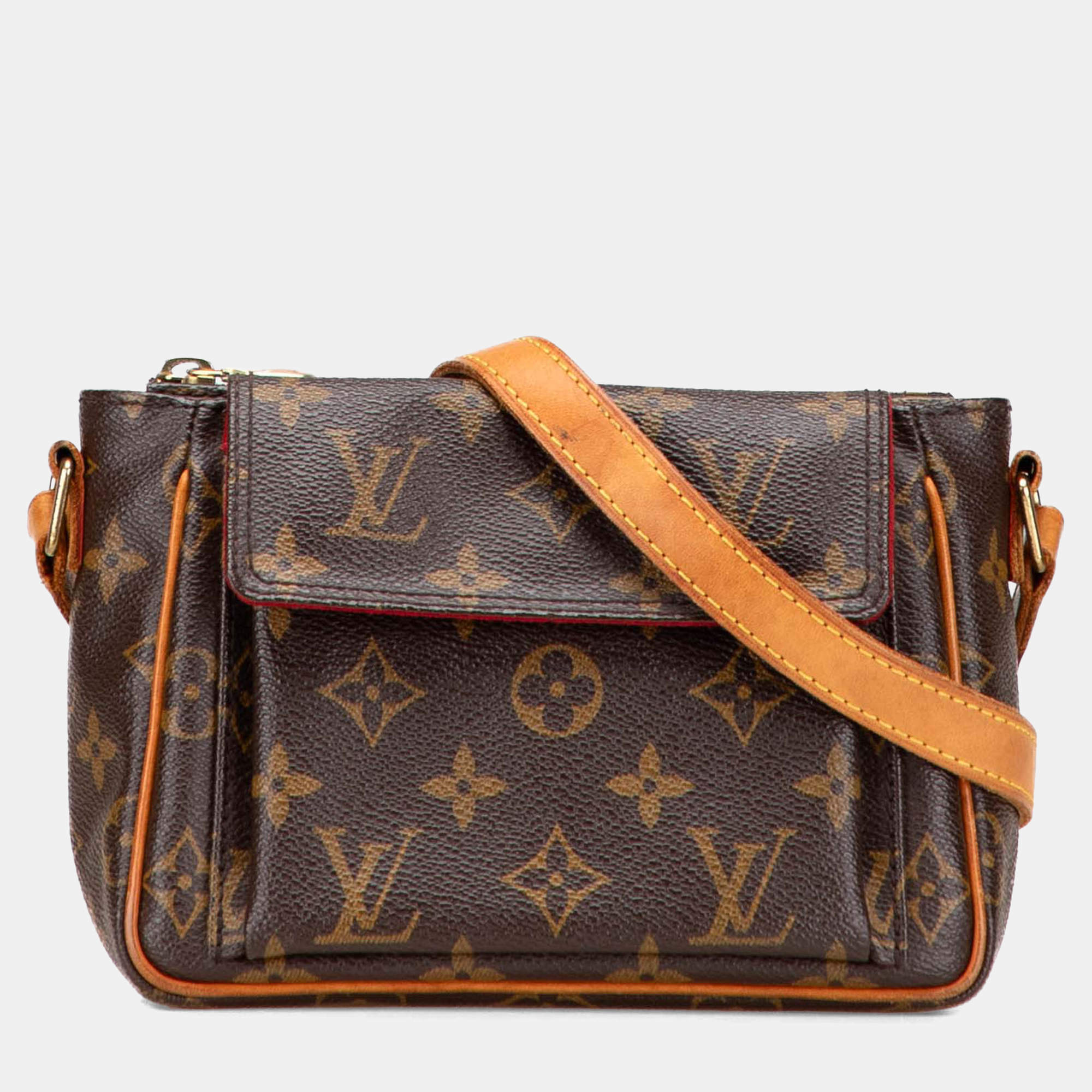 Pre Owned Louis Vuitton Brown Monogram Viva Cite PM